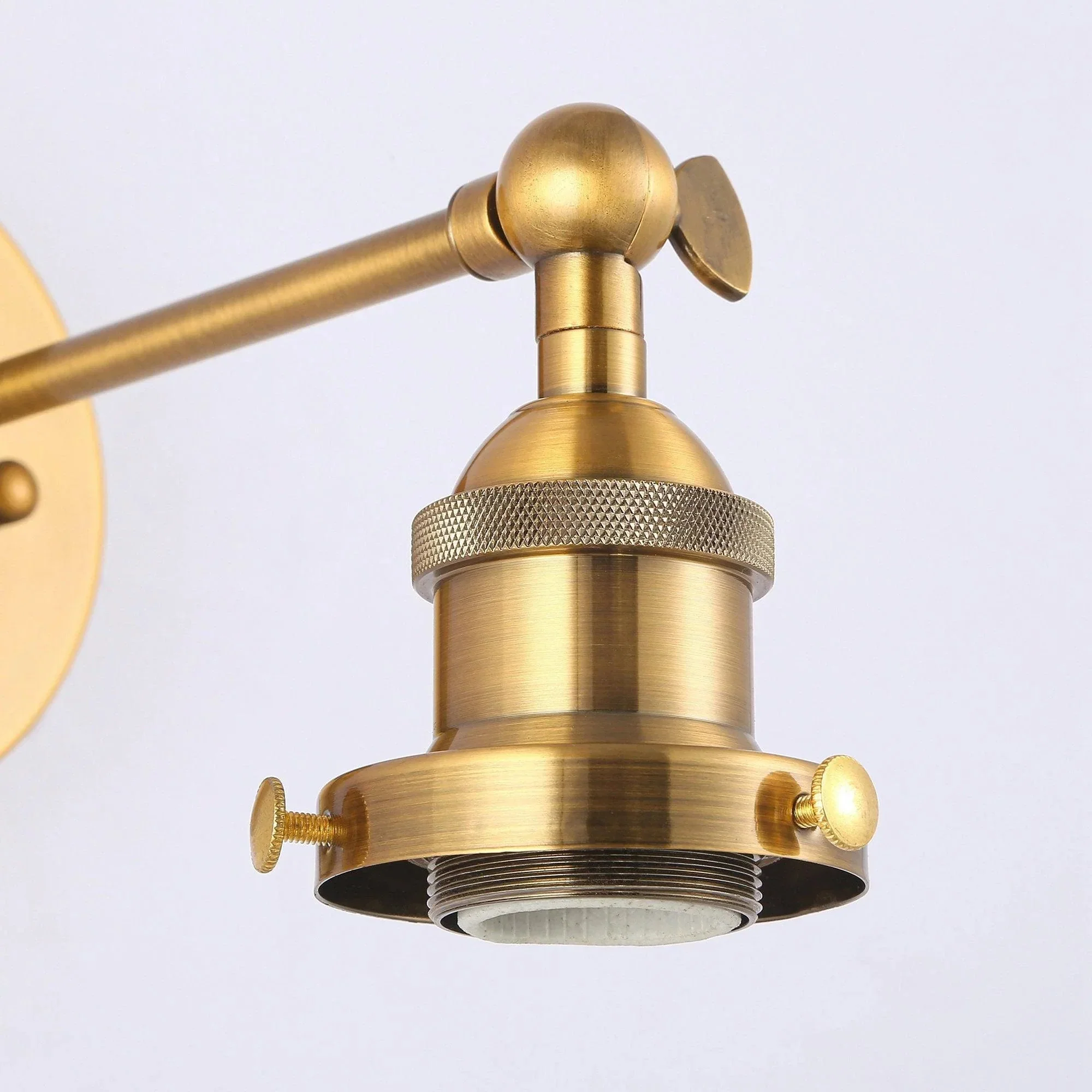 Parrot Uncle 1-Light Rhem Brass Wall Sconce Light (BH11809110V) - Image 8