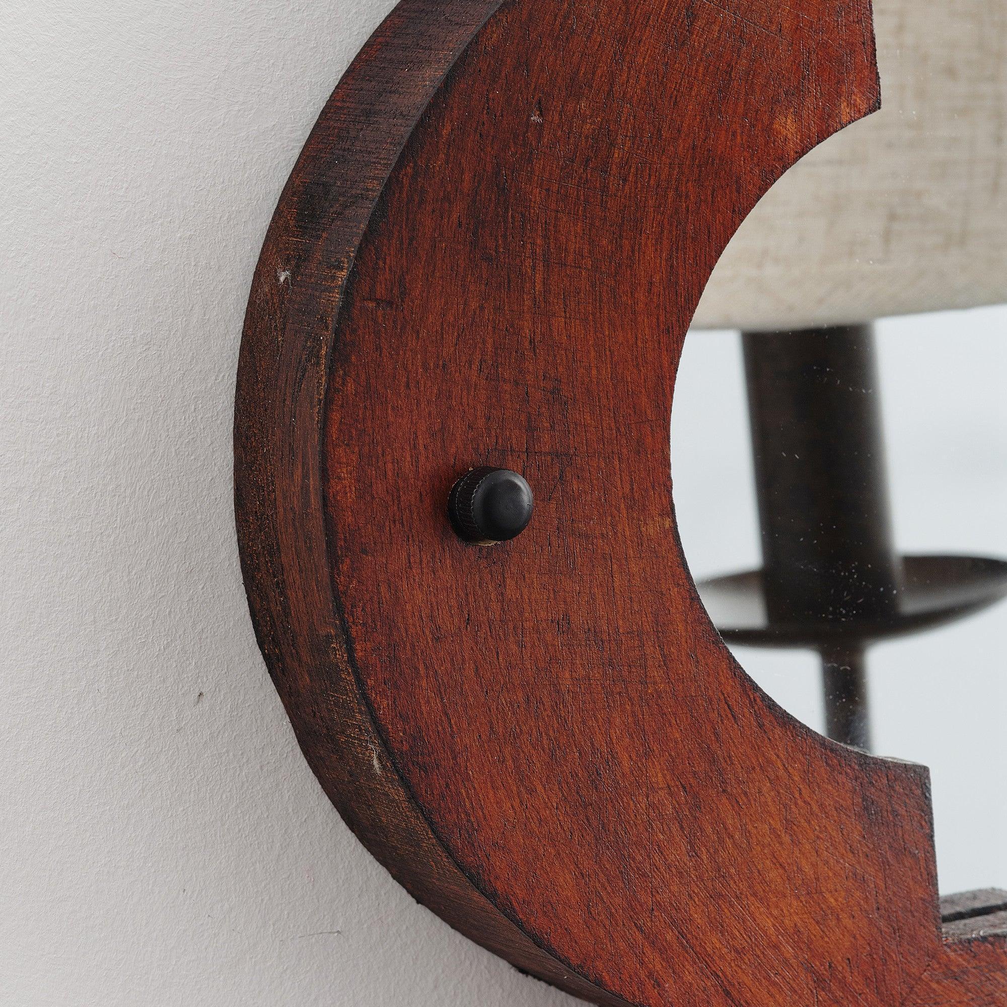 Parrot Uncle 1-Light Rustic Iron Wood Wall Sconce Lighting (BBB0108-1) - Image 11