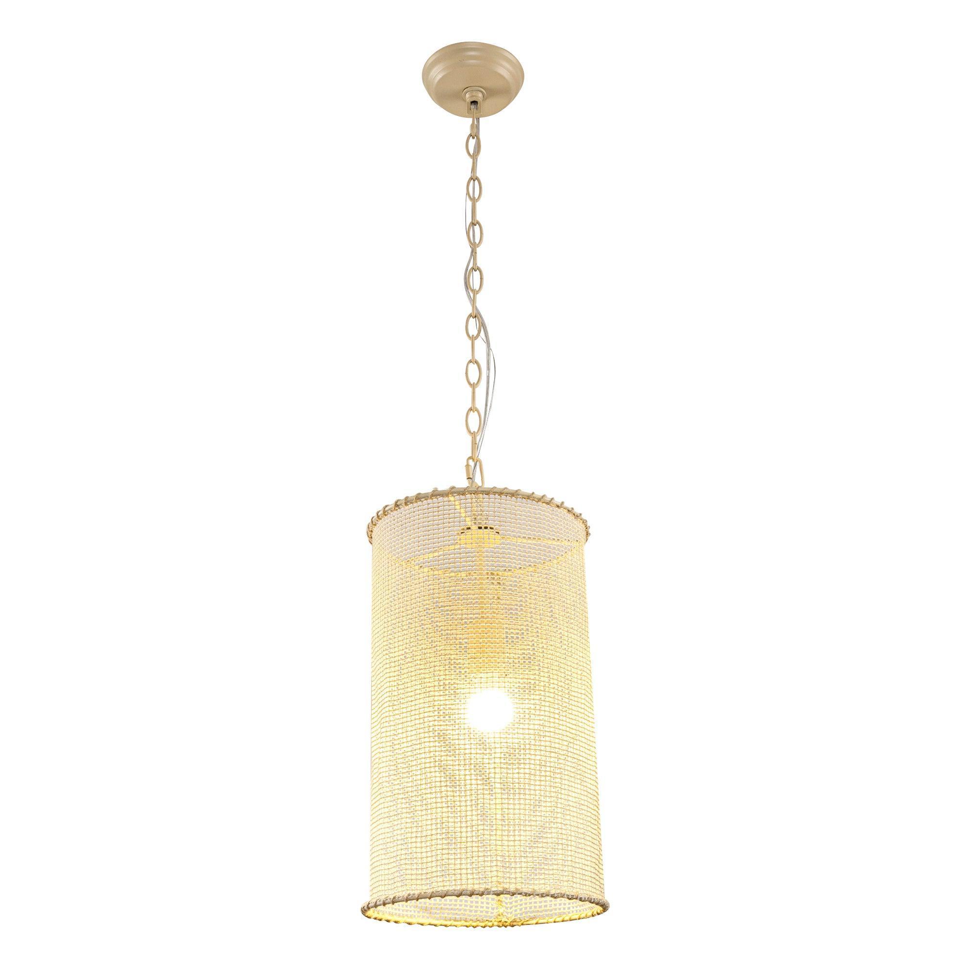 Parrot Uncle 1-Light Wooden Beads Farmhouse Beige Dry Rated Island Pendant Lighting (BBW9747-1) - Image 6