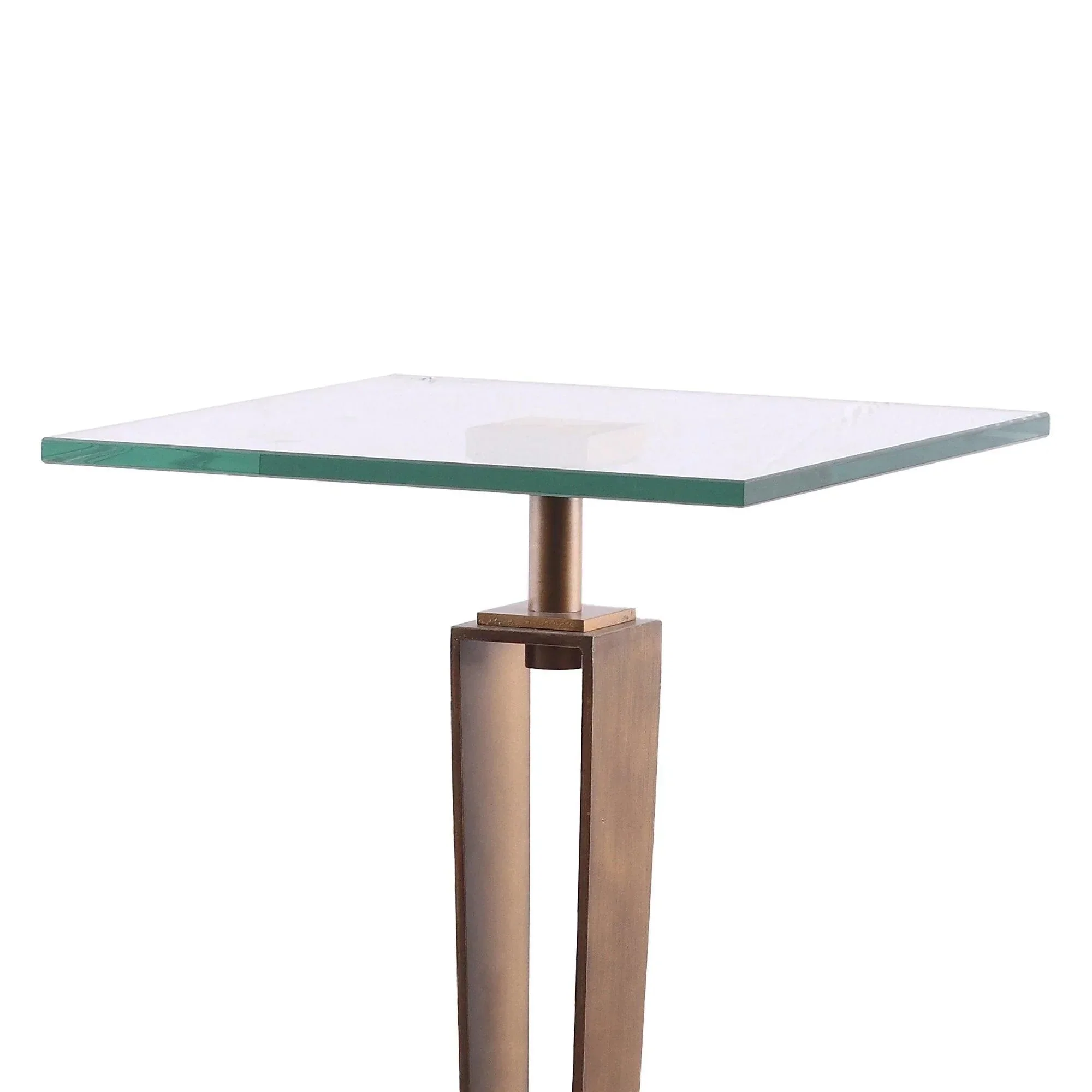 Parrot Uncle 11-Inch Modern Martini Table with White Marble (EG-24-308) - Image 4
