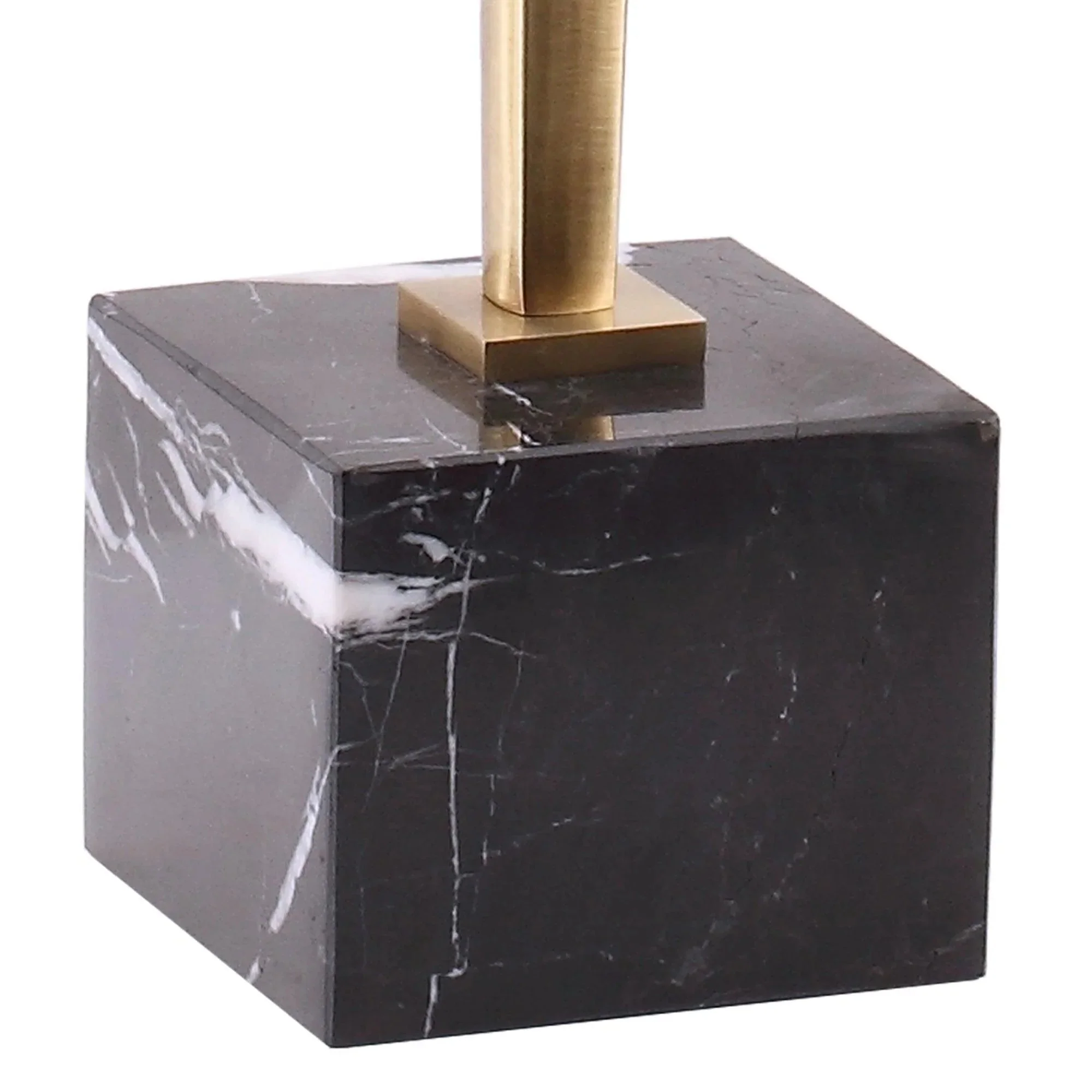 Parrot Uncle 11-Inch Square Side Table with Marble Base (EG-24-302) - Image 6