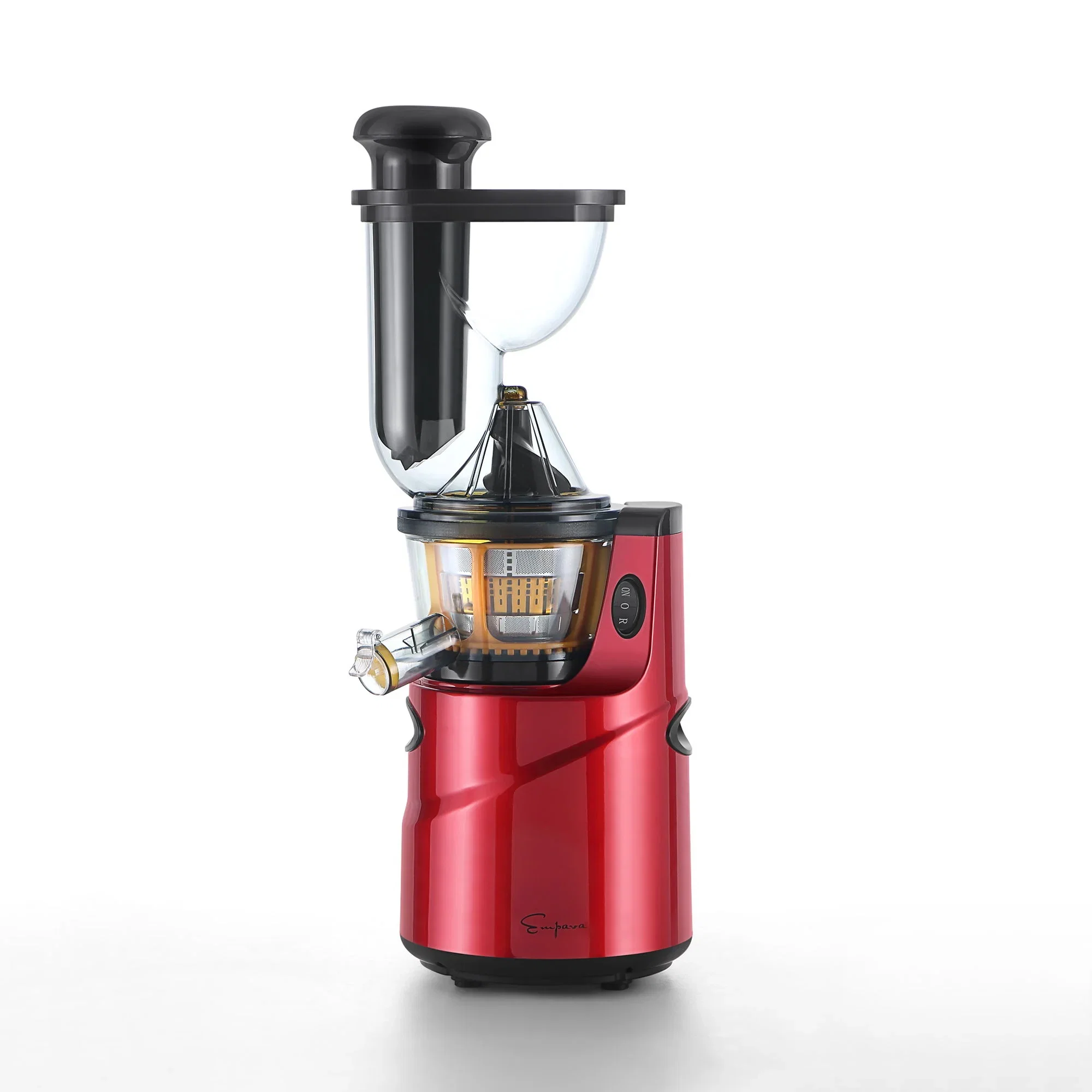 Empava Cold Press Electric Slow Juicer in Red (EMPV-BLDR03) - Image 4