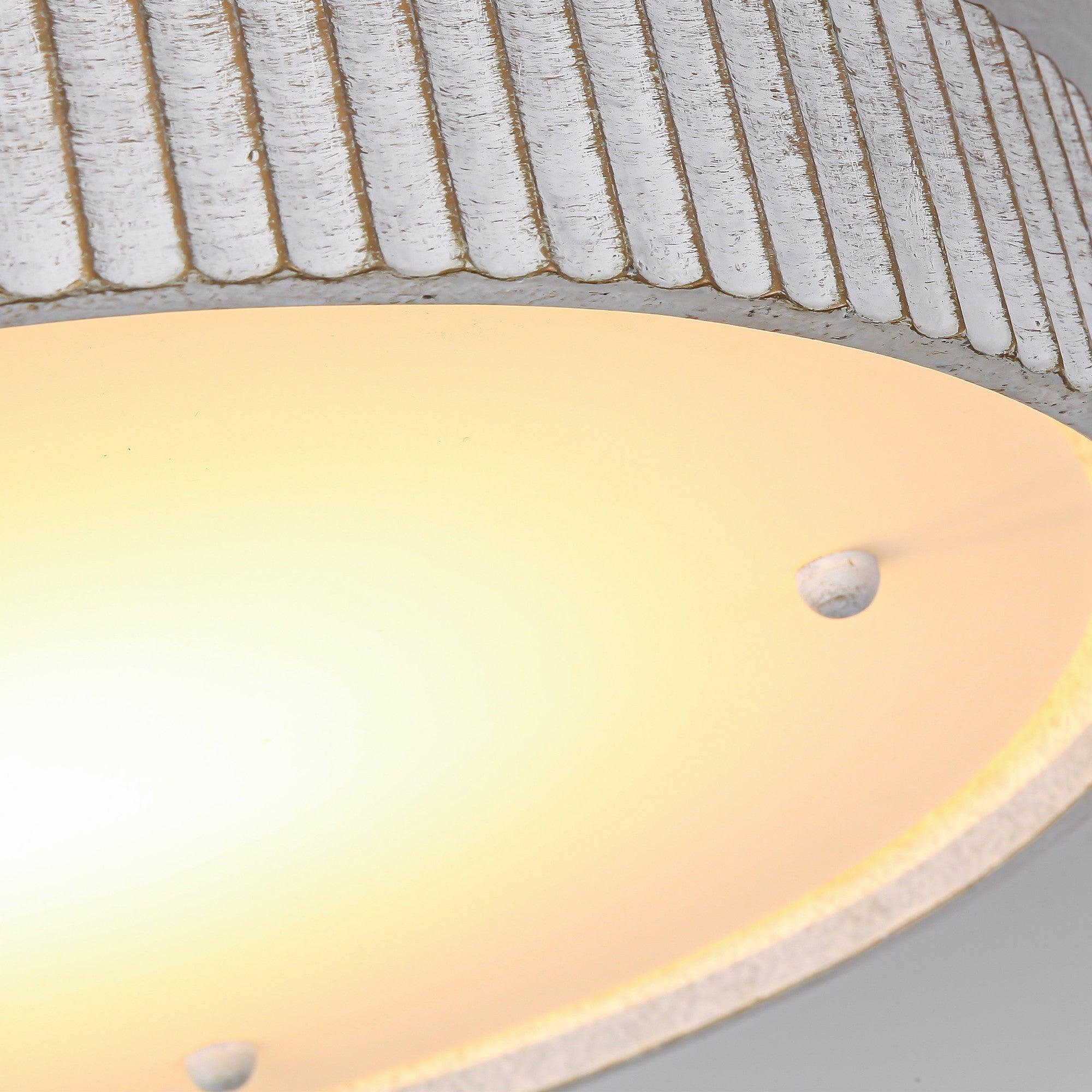 Parrot Uncle 18-Inch White Modern Flush Mount LED Light (BBD3012) - Image 8