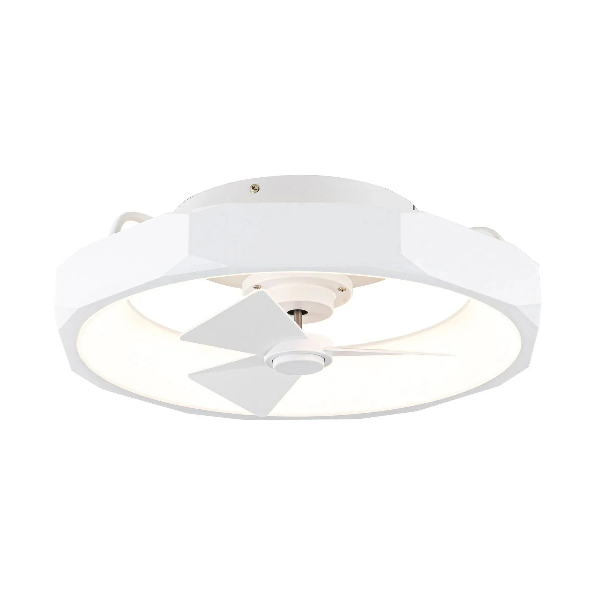 Parrot Uncle 19-Inch Britton Flush Mount Reversible Ceiling Fan with Remote Control - Image 18