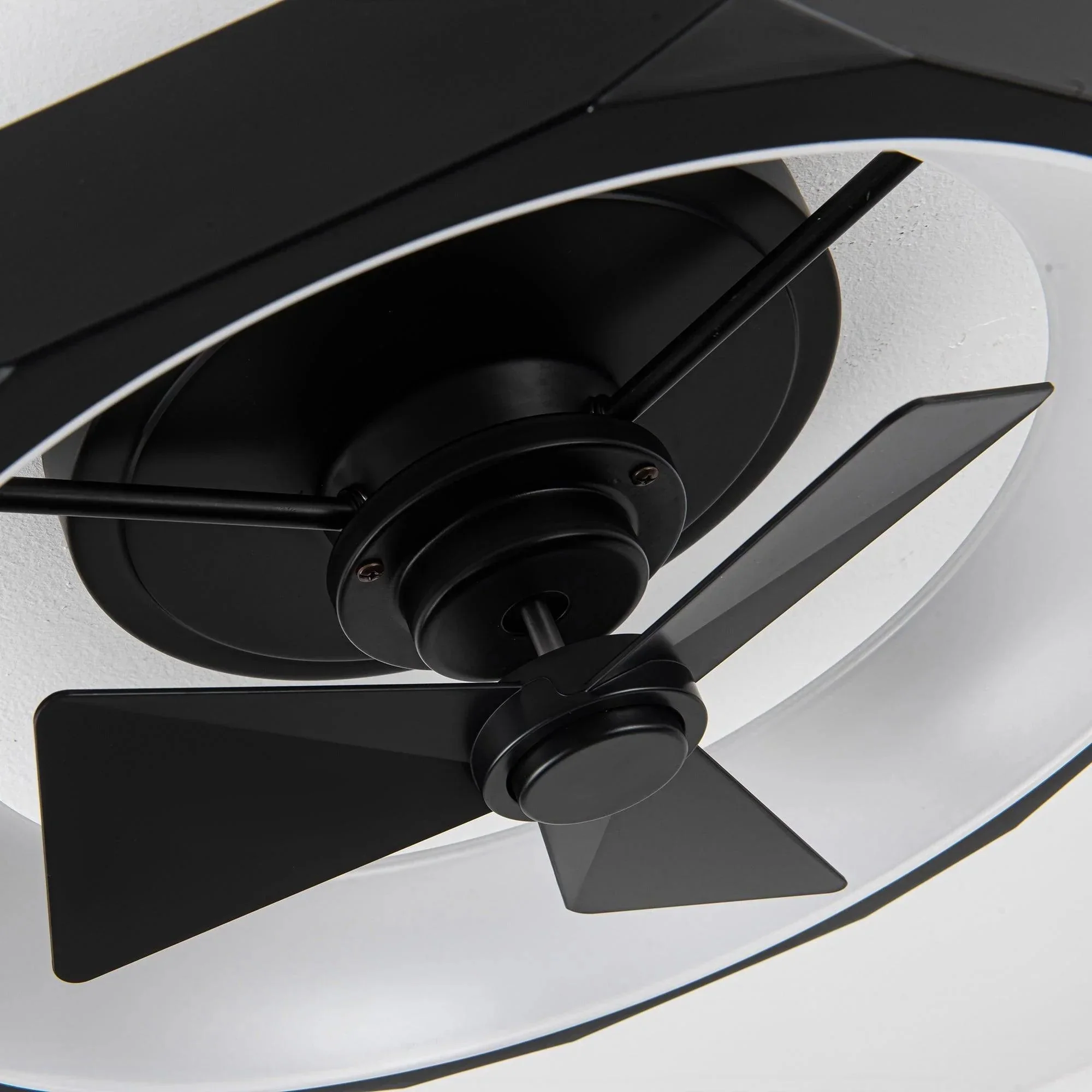 Parrot Uncle 19-Inch Britton Flush Mount Reversible Ceiling Fan with Remote Control - Image 3