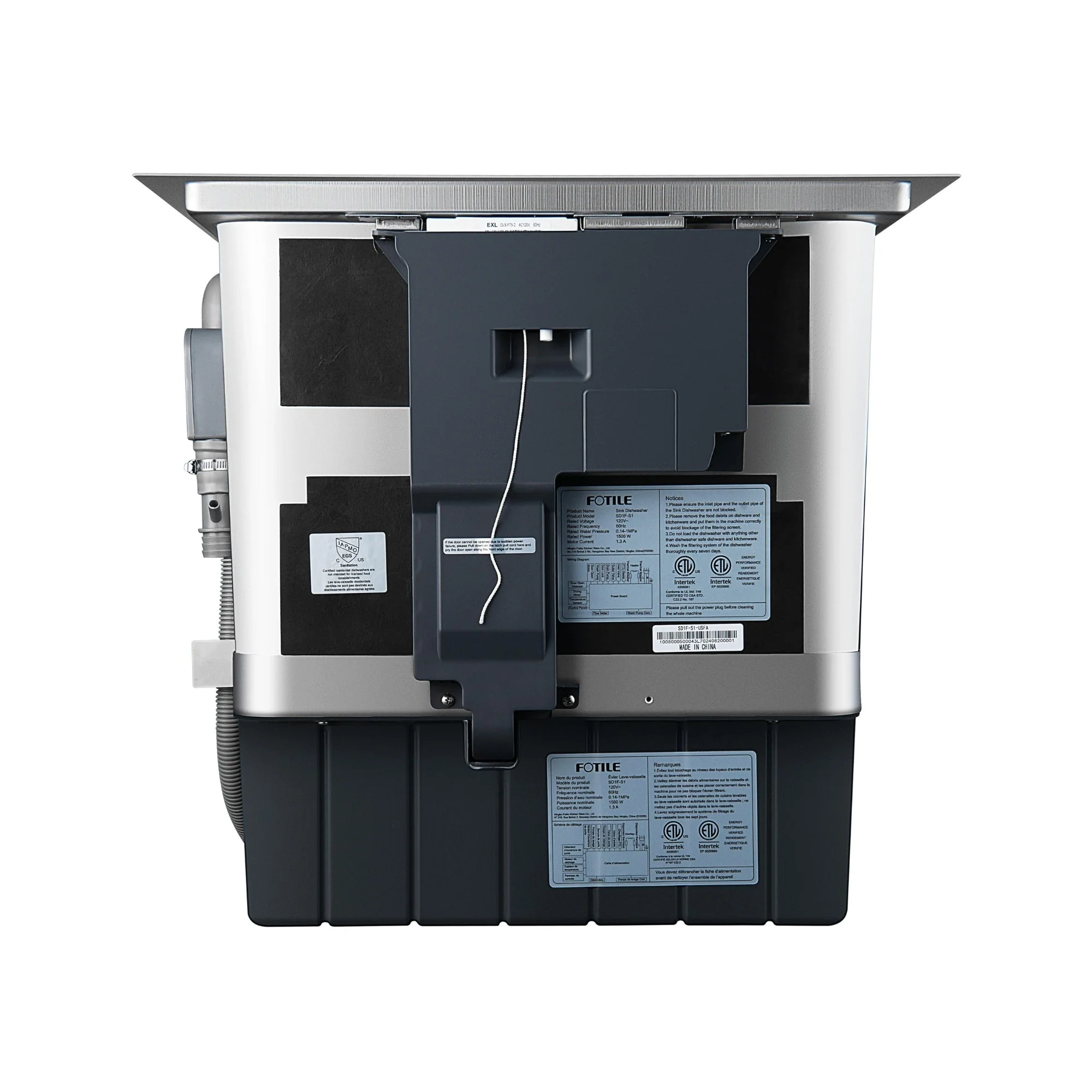 Fotile 2-IN-1 Top Load Dishwasher (SD1F-S1) - Image 6