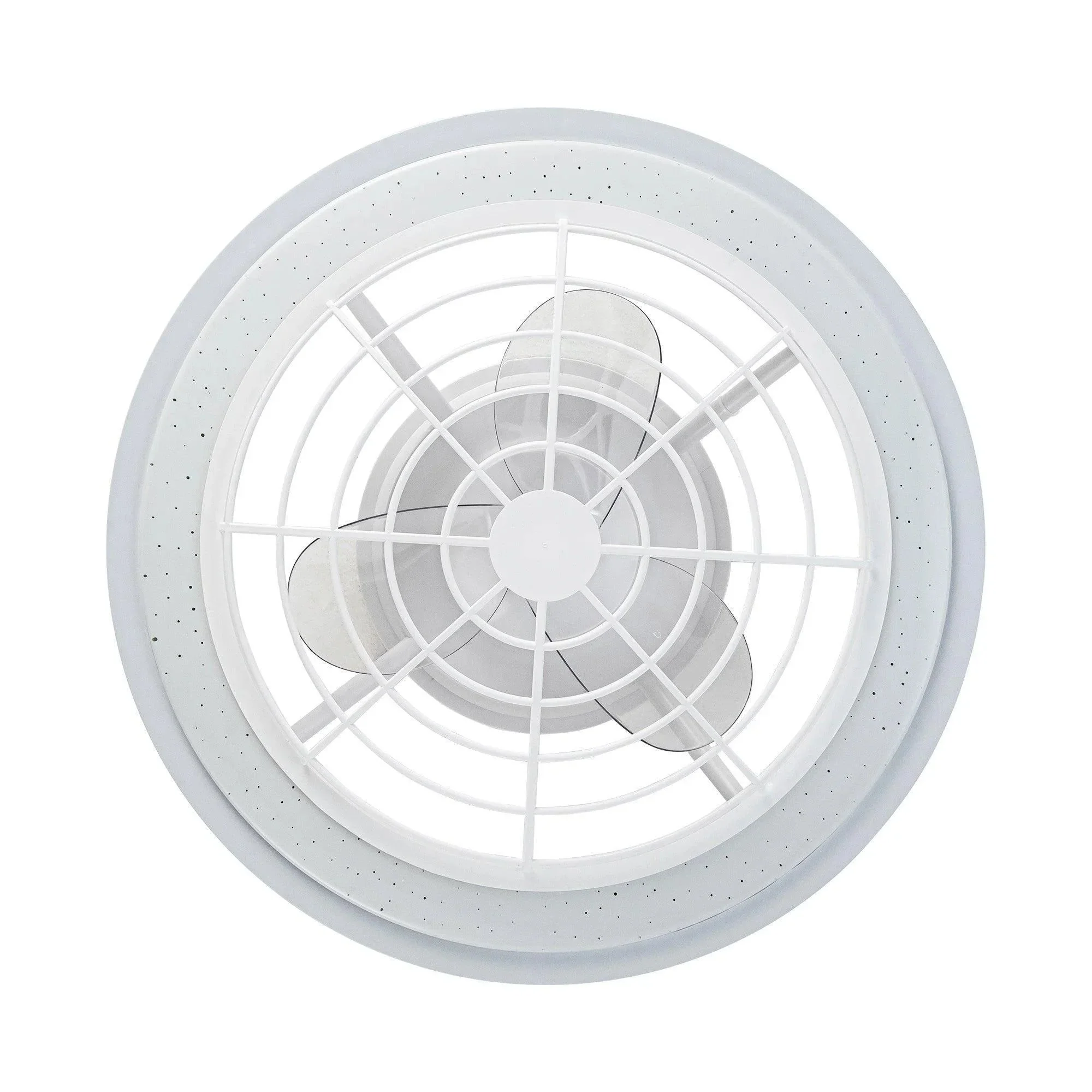 Parrot Uncle 20-Inch Ikon Modern DC Motor Flush Mount Reversible Ceiling Fan with Lighting and Remote Control (F8308110V) - Image 18