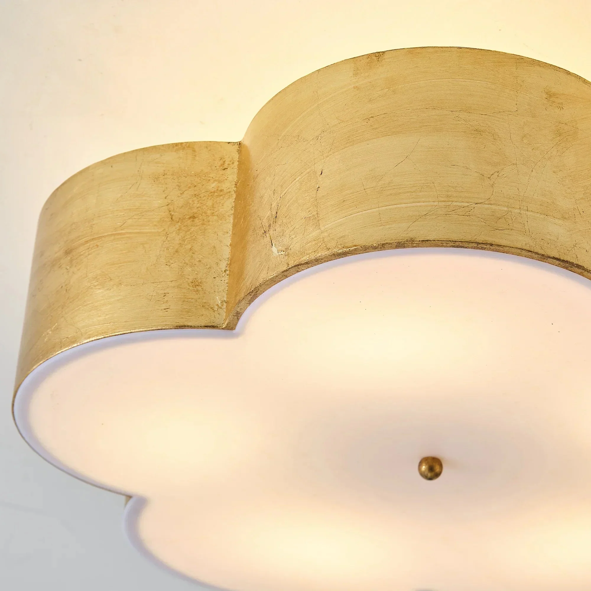 Parrot Uncle 20-Inch Joyce 5-Light Vintage Golden Semi-Flush Mount Ceiling Light (BBC3004) - Image 11