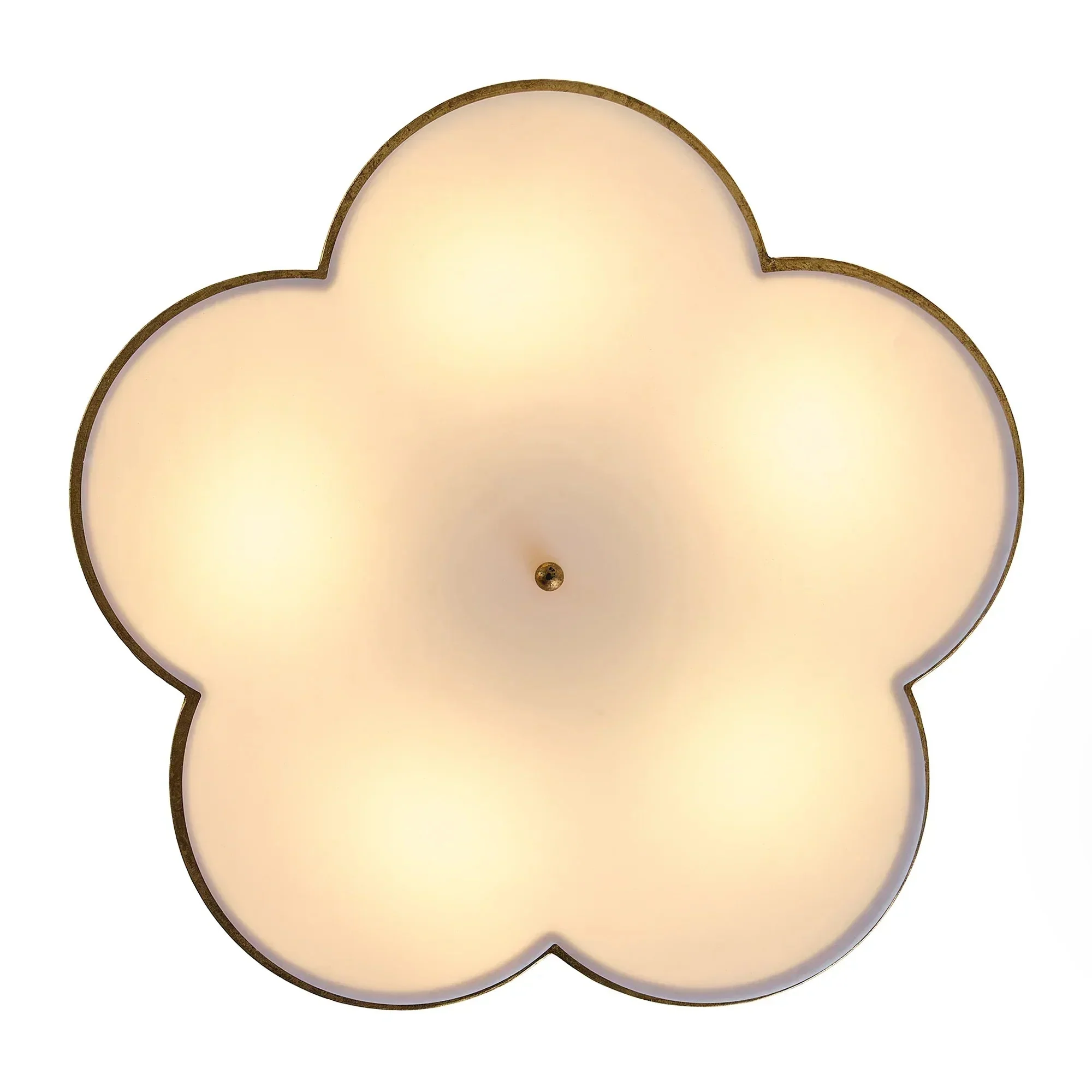 Parrot Uncle 20-Inch Joyce 5-Light Vintage Golden Semi-Flush Mount Ceiling Light (BBC3004) - Image 12