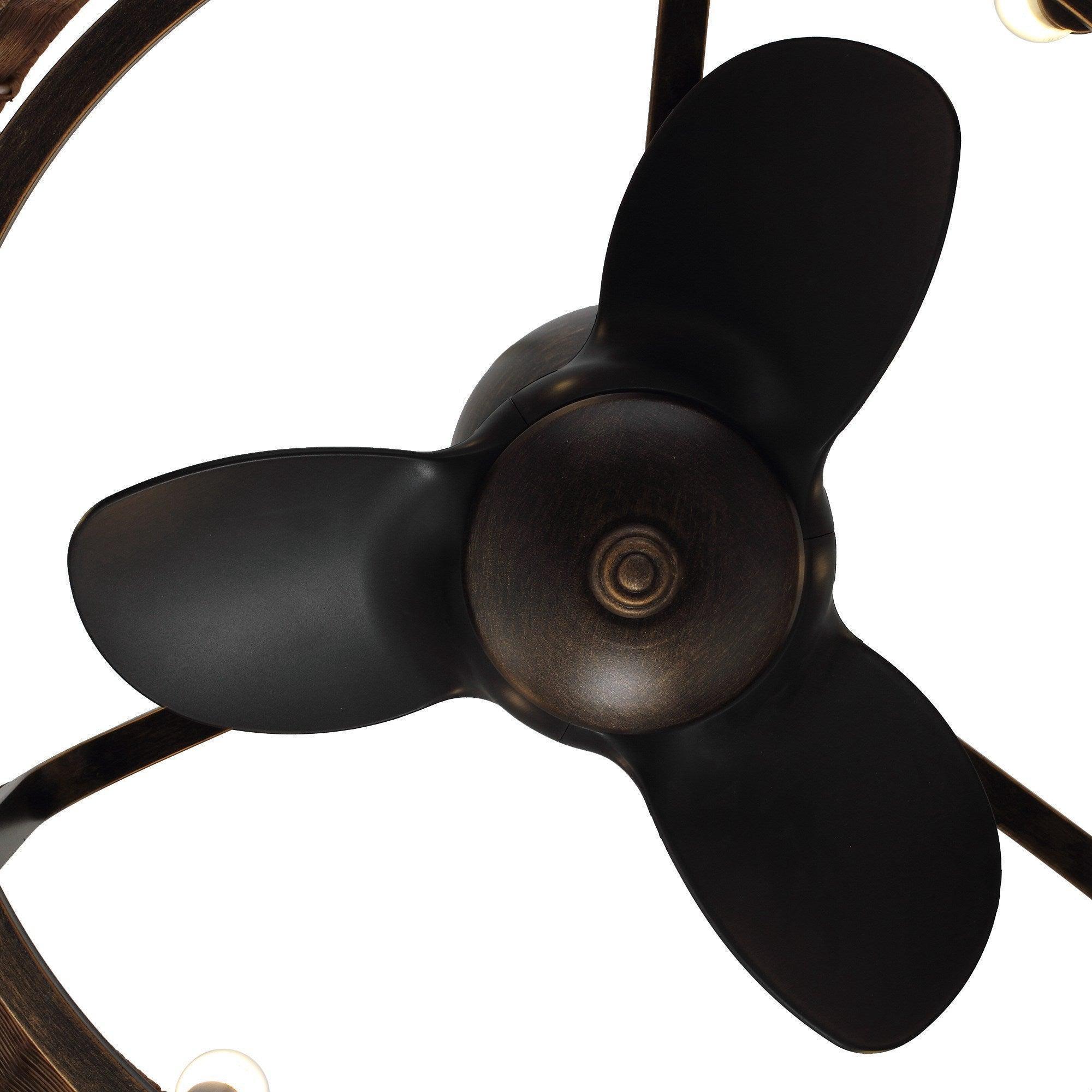 Parrot Uncle 24-Inch Farmhouse DC Motor Ceiling Fan with Lighting and Remote Control (A556606CA110V) - Image 12