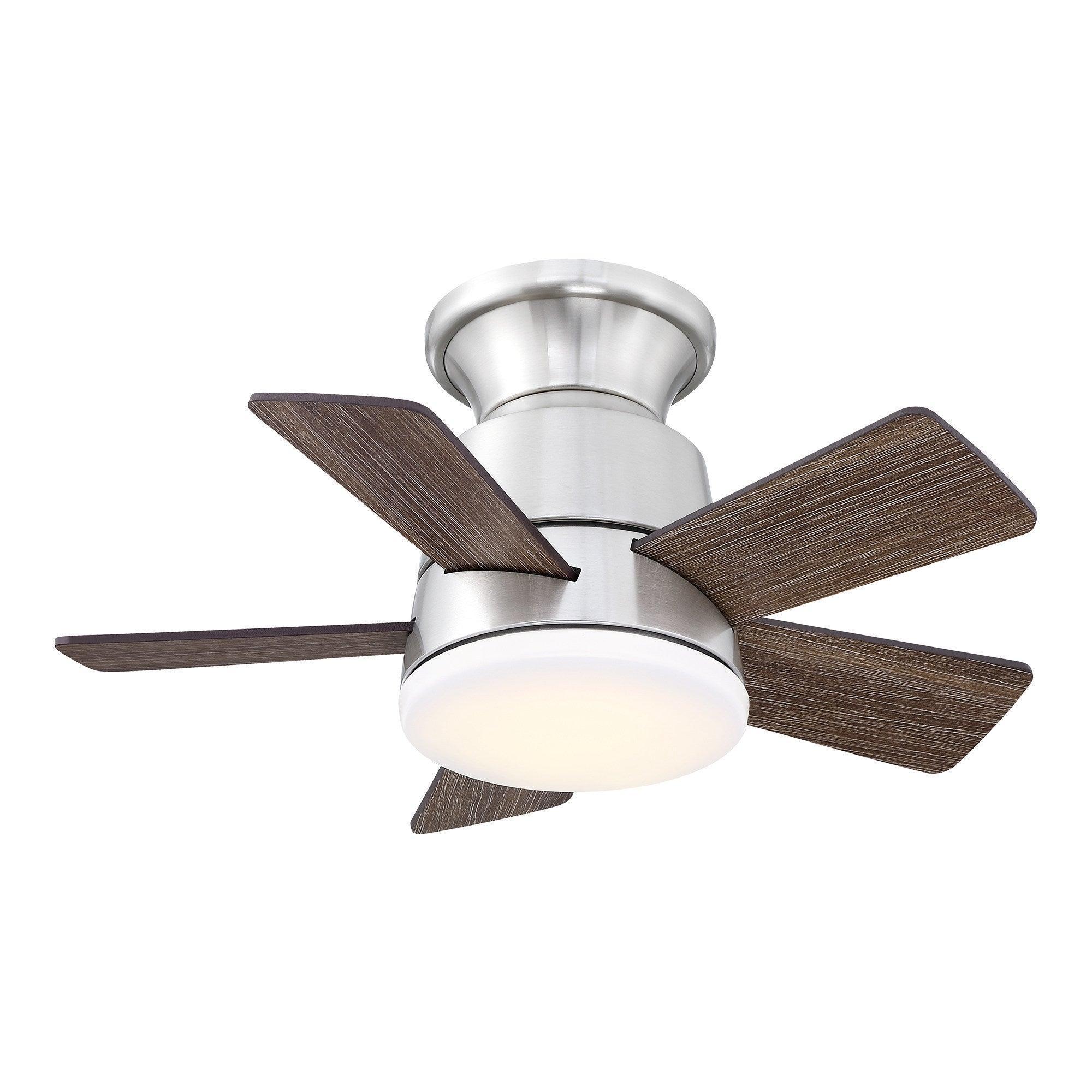 Parrot Uncle 24-Inch Farmhouse Flush Mount Reversible Iron Ceiling Fan with Lighting and Remote Control - Image 12