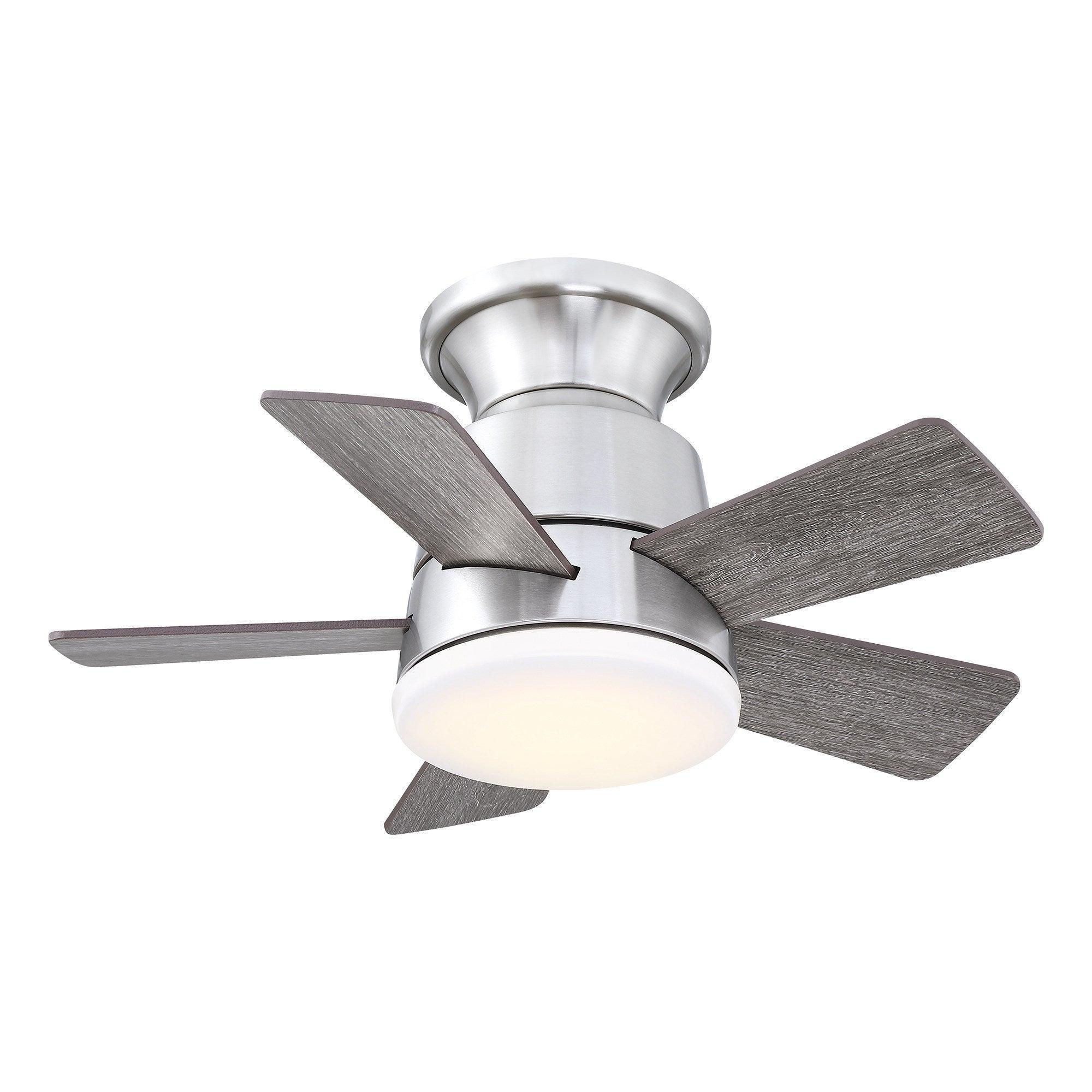 Parrot Uncle 24-Inch Farmhouse Flush Mount Reversible Iron Ceiling Fan with Lighting and Remote Control - Image 17