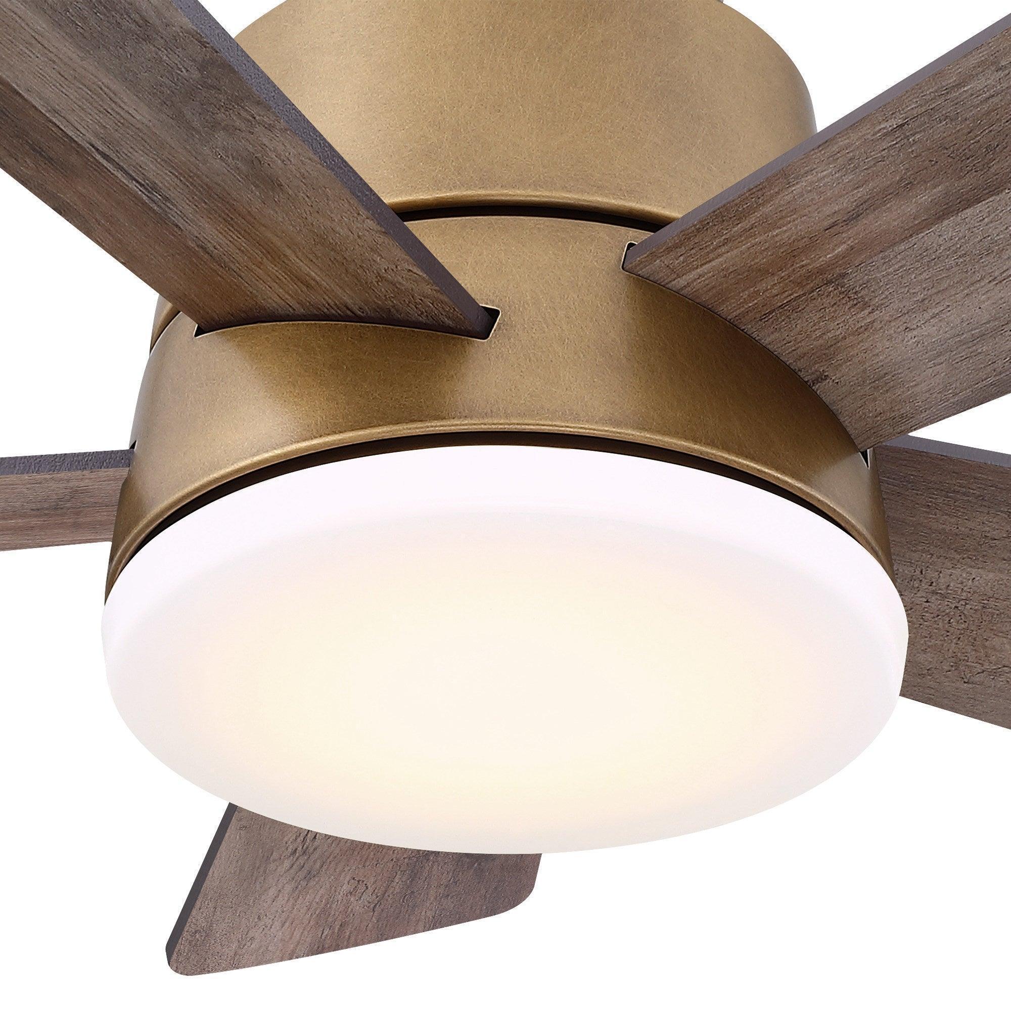 Parrot Uncle 24-Inch Farmhouse Flush Mount Reversible Iron Ceiling Fan with Lighting and Remote Control - Image 35