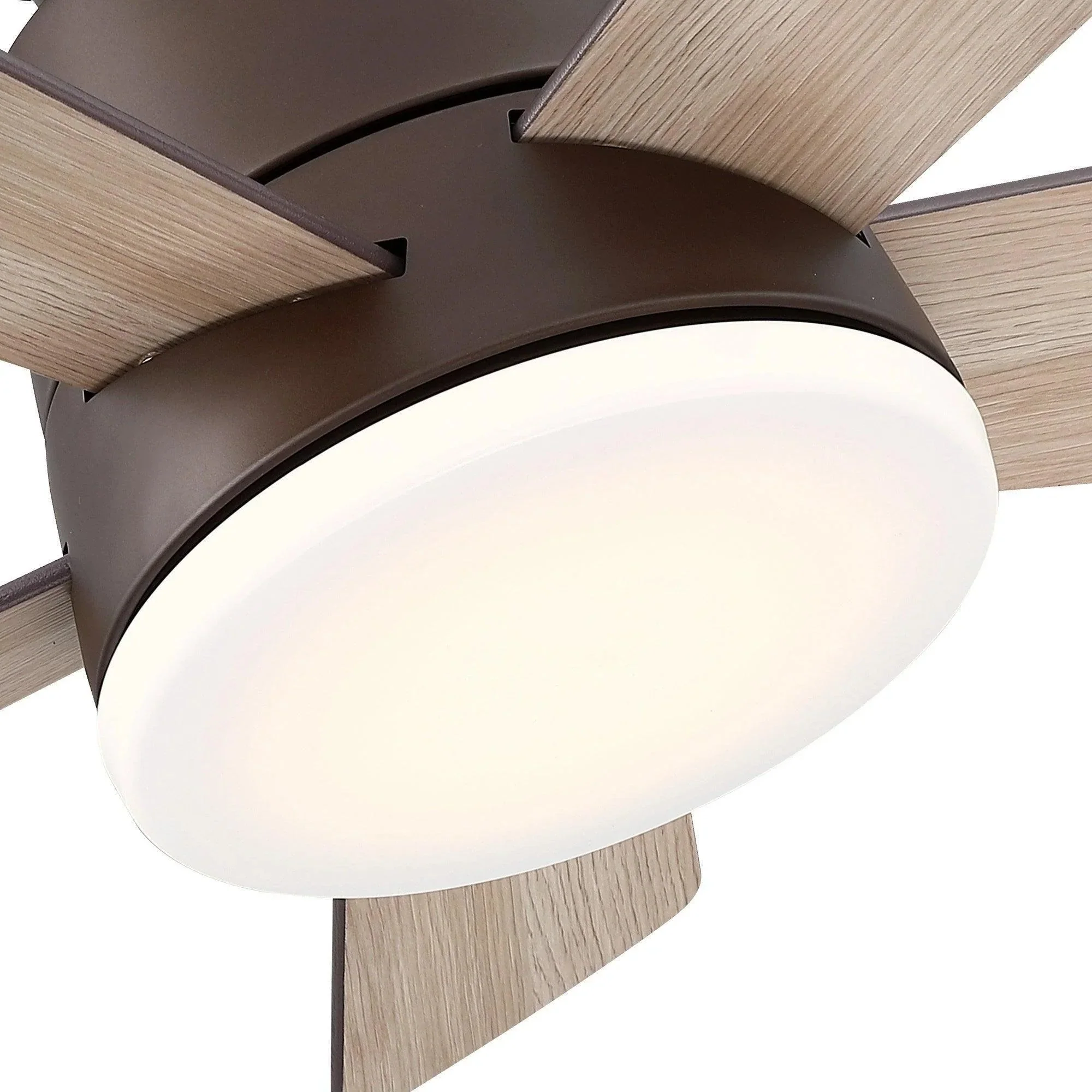 Parrot Uncle 24-Inch Farmhouse Flush Mount Reversible Iron Ceiling Fan with Lighting and Remote Control - Image 9