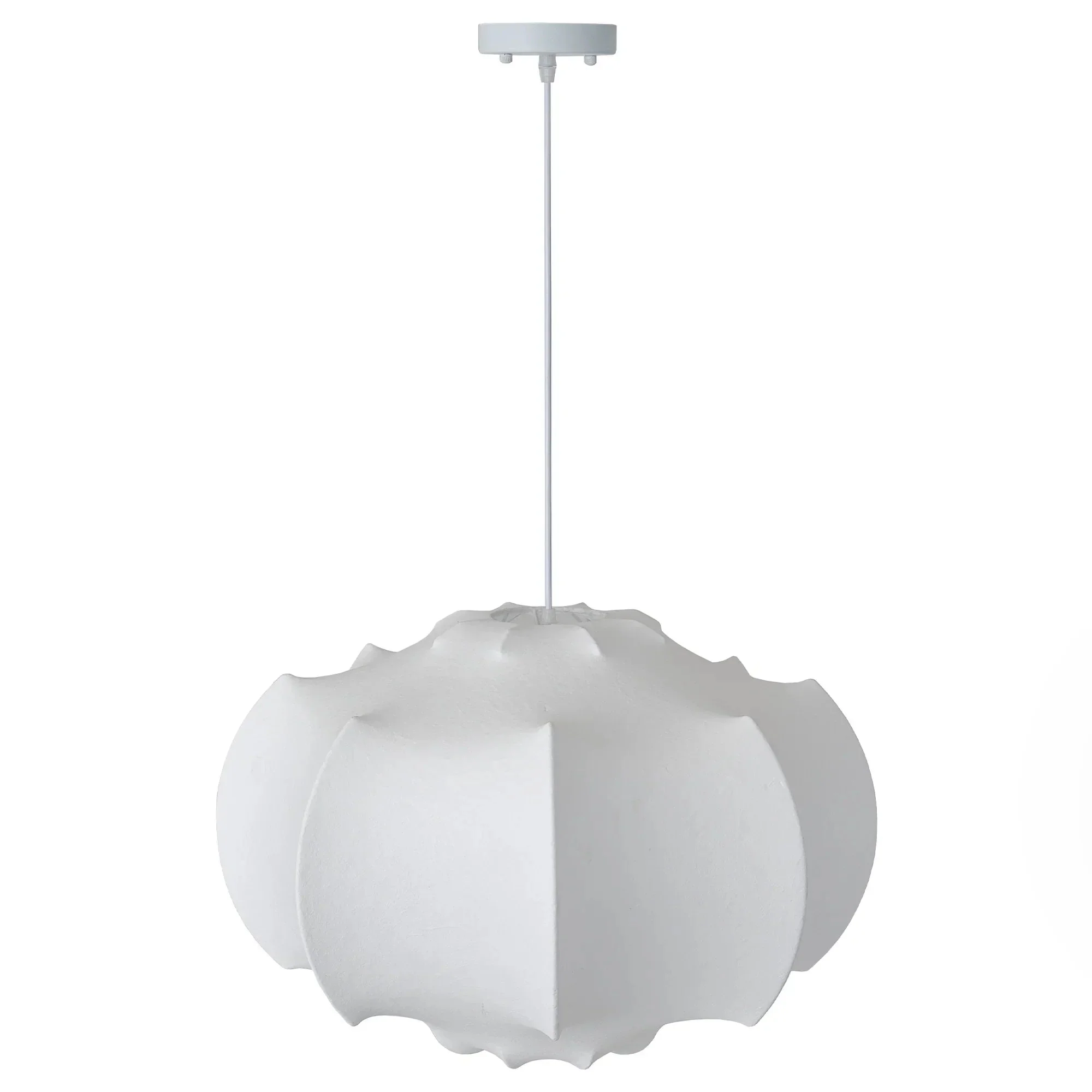 Parrot Uncle 24-Inch Bevis 3-Light White Wabi-sabi Island Pendant Light (BBC3005) - Image 11