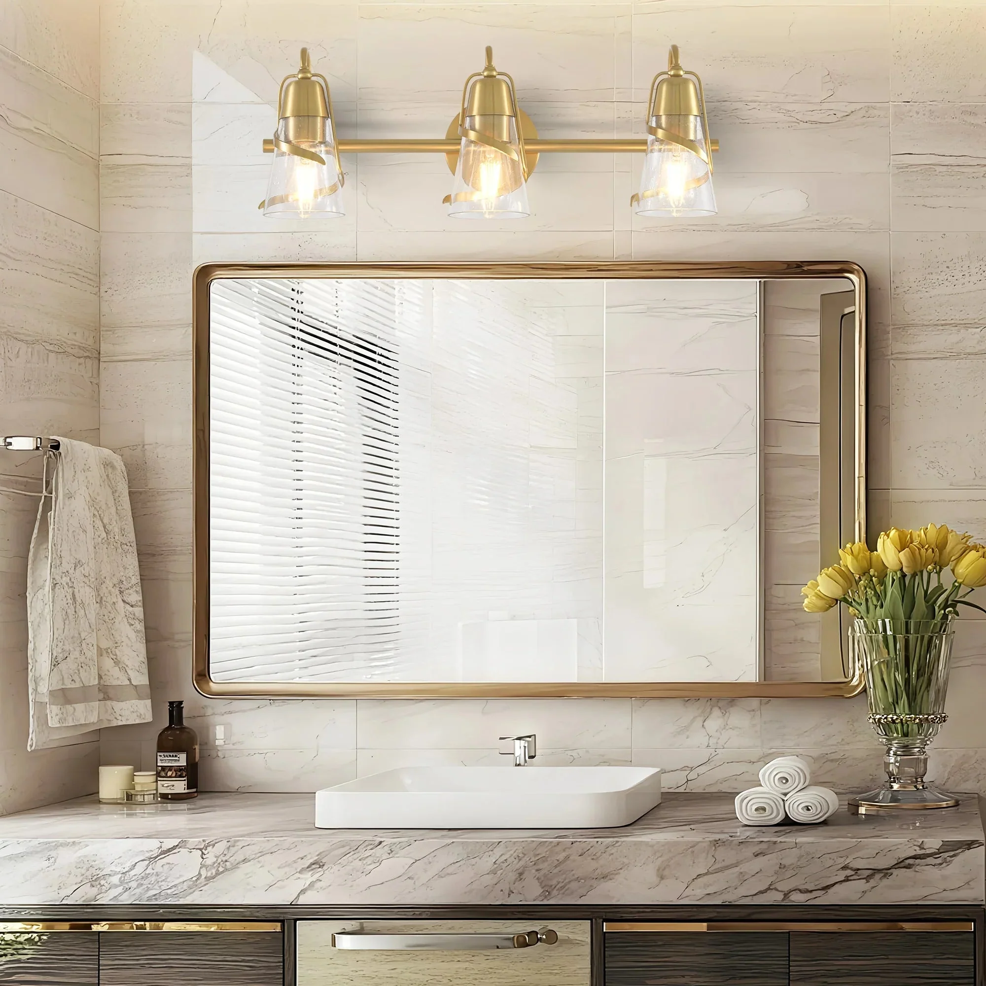 Parrot Uncle 24-Inch Payne 3-Light Mirror Vanity Light (W3004) - Image 6