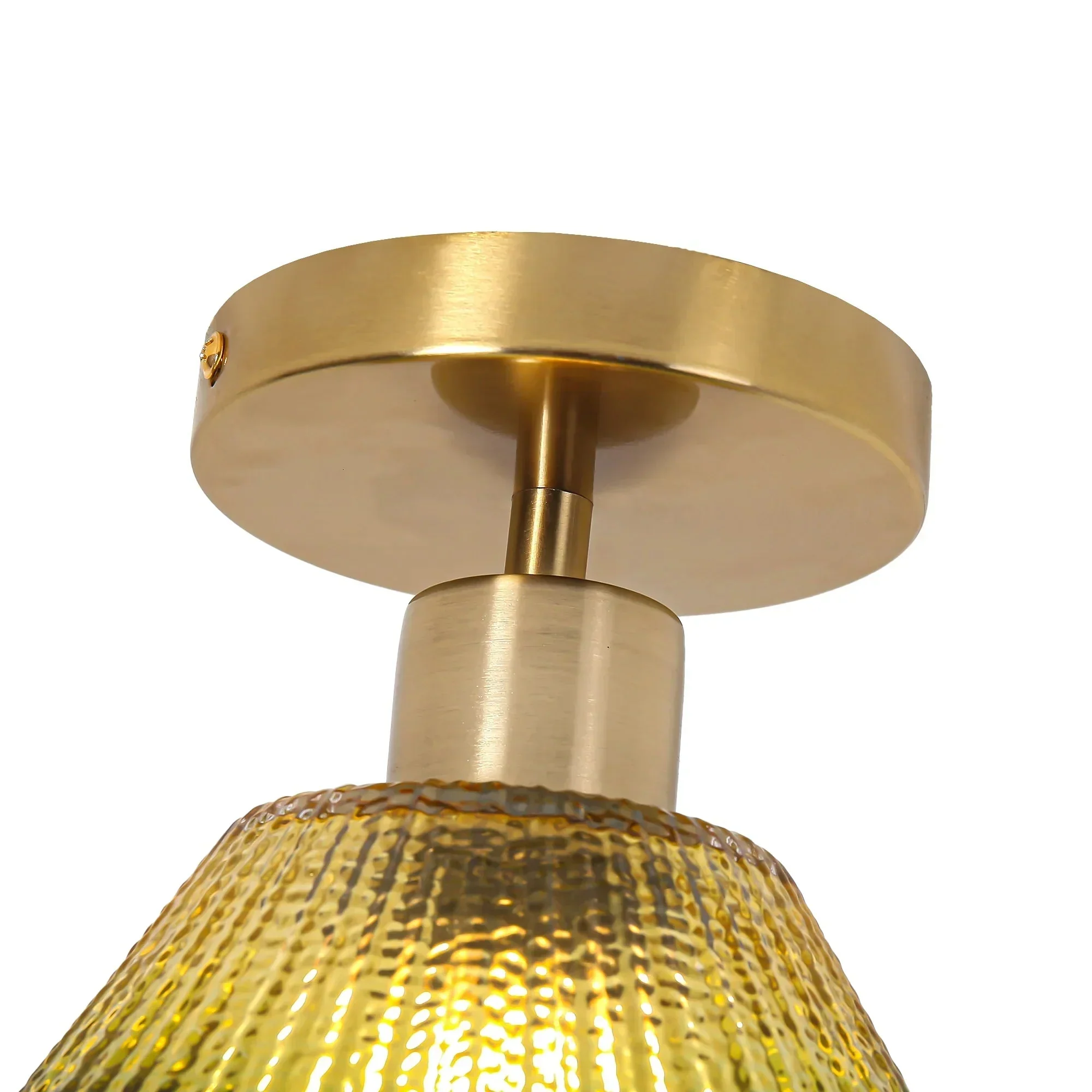 Parrot Uncle 3.5-Inch Paula 1-Light Semi-Flush Mount Ceiling Light (C3011GN) - Image 7
