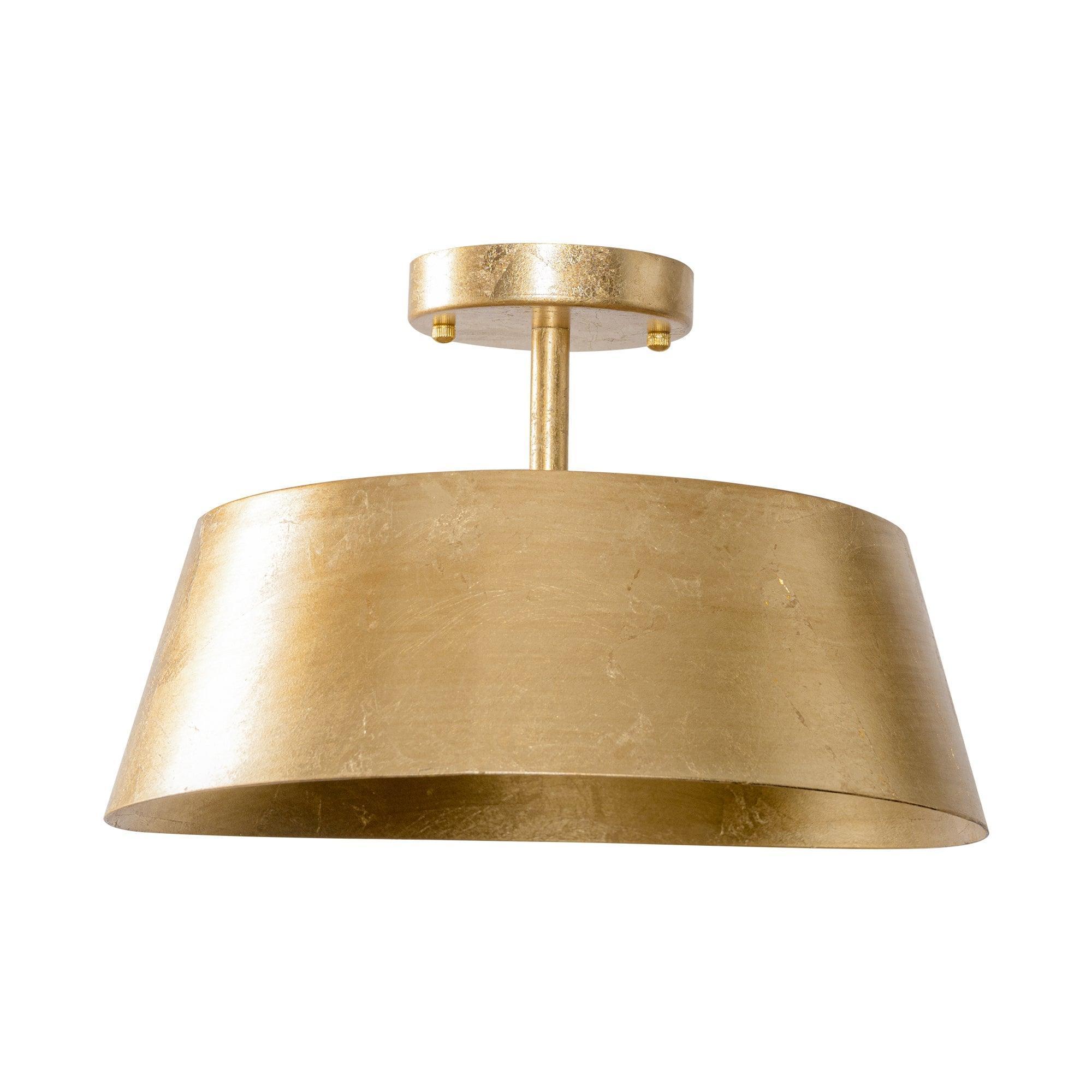 Parrot Uncle 3-Light Golden Semi Flush Mount Lighting (BBW9746-3) - Image 10