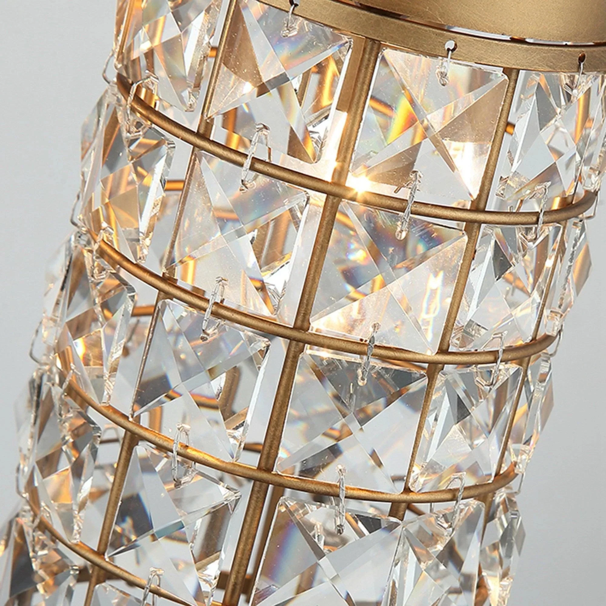 Parrot Uncle 3-Light Modern Golden Linear Vanity Lights Wall Light (HLW-27124-3GD) - Image 9