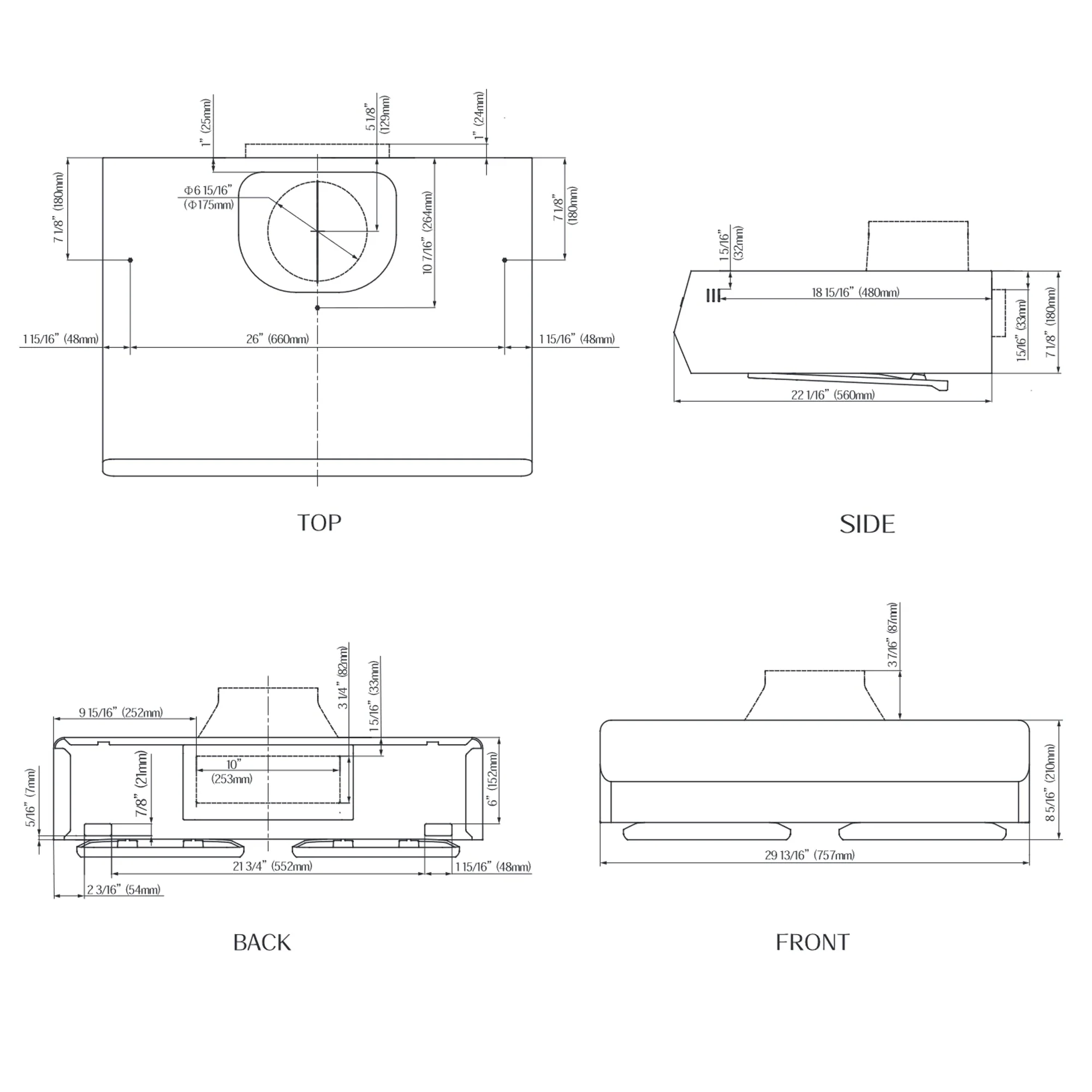 Fotile Pixie Air 850 CFM Under Cabinet Range Hood in Stainless Steel - Image 18