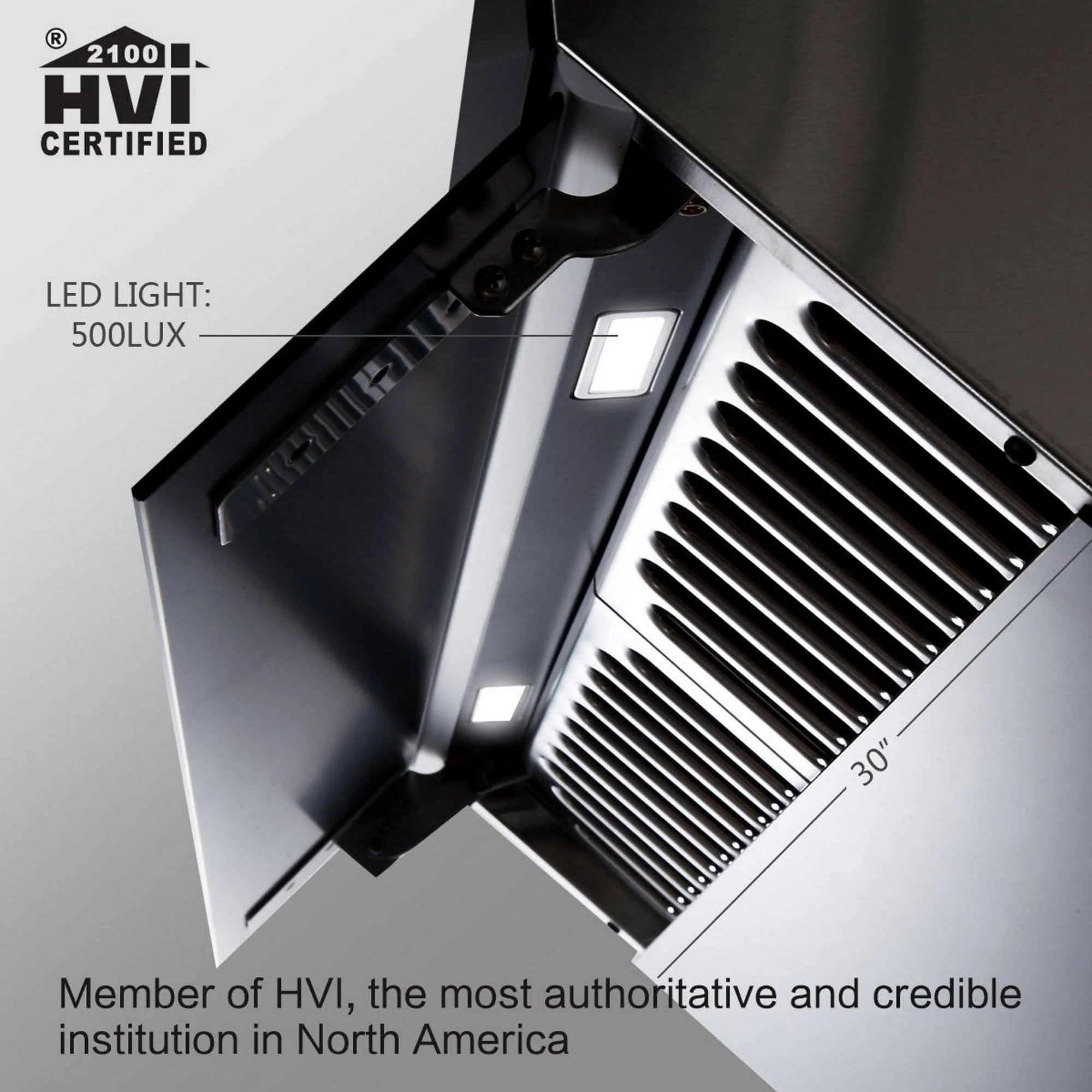 Fotile Slant Vent 850 CFM Under-Cabinet / Wall Mount Classic Range Hood (JQG7501 / JQG9001) - Image 12