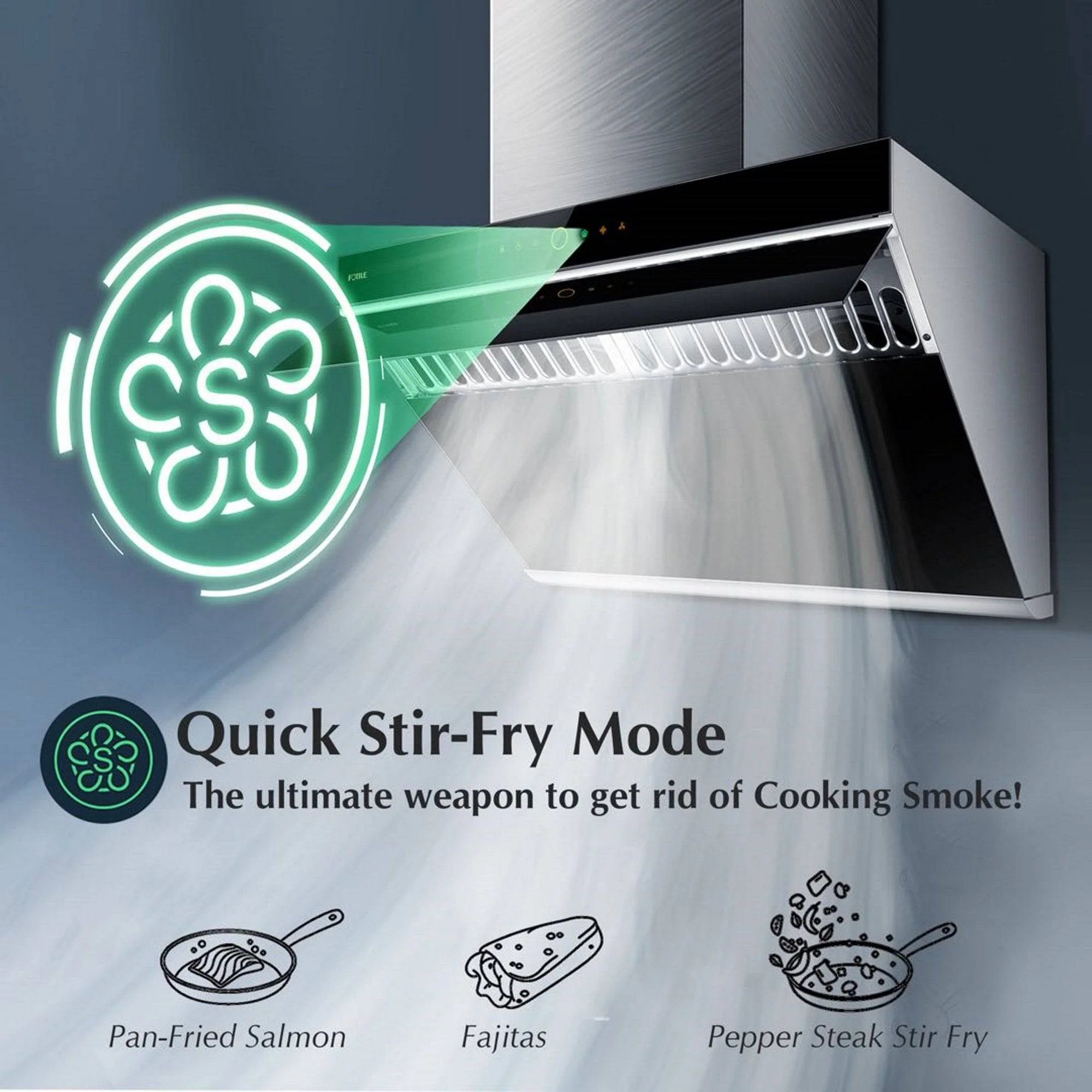 Fotile Slant Vent Series 1000 CFM Under-Cabinet/Wall Mount (JQG7505 / JQG9006) - Image 19