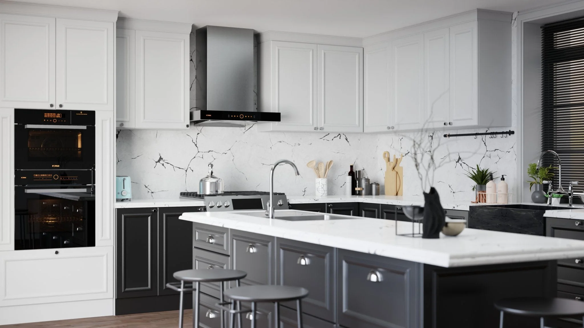 Fotile Perimeter Vent Series 1200 CFM Wall Mount Range Hood (EMG7508 / EMG9008S) - Image 12
