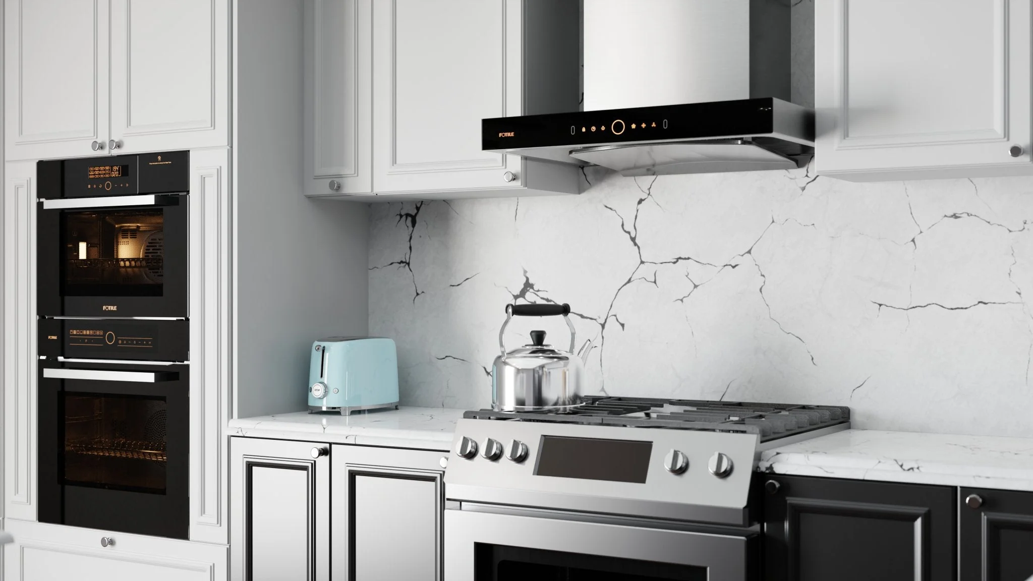 Fotile Perimeter Vent Series 1200 CFM Wall Mount Range Hood (EMG7508 / EMG9008S) - Image 14