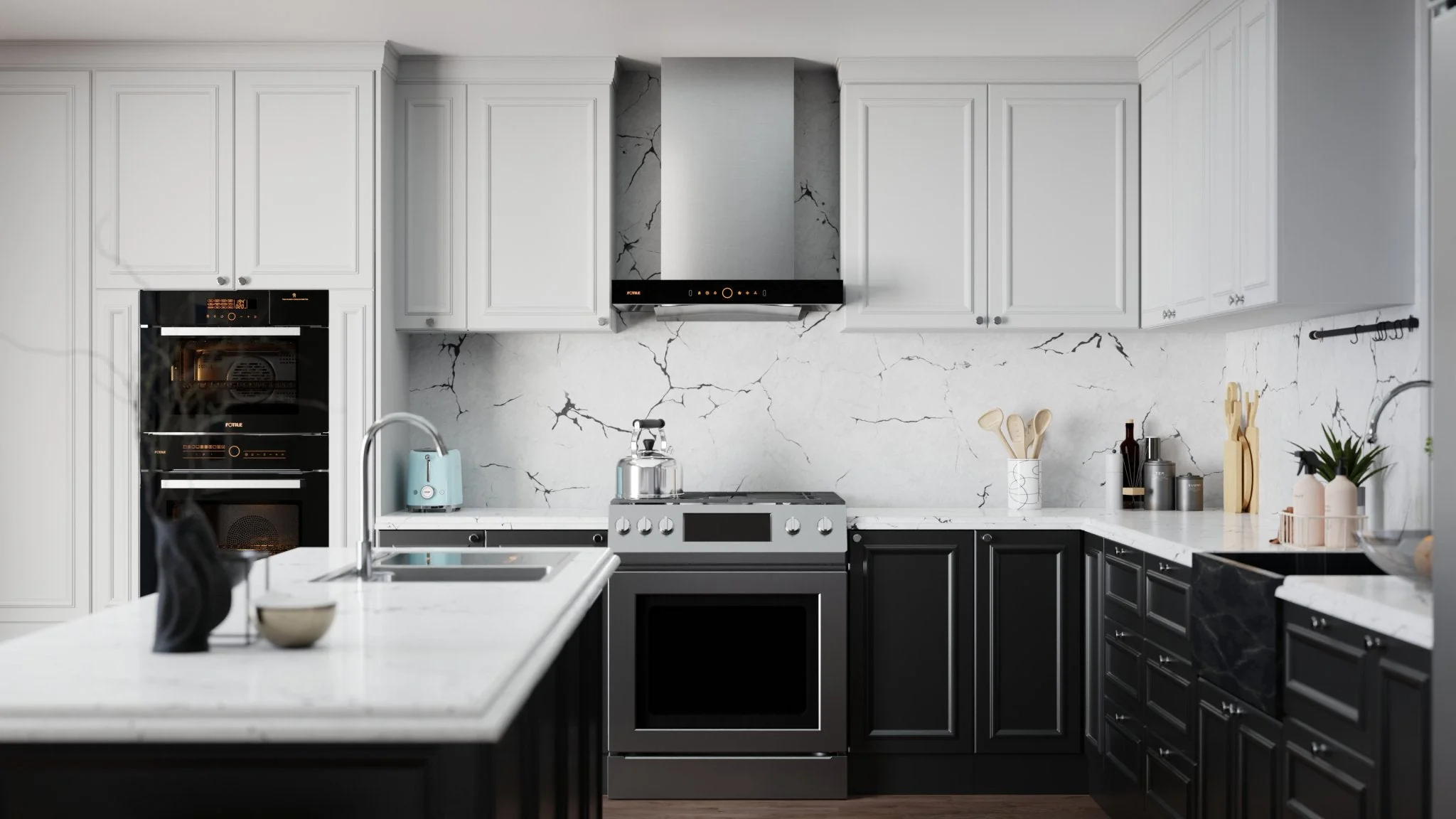 Fotile Perimeter Vent Series 1200 CFM Wall Mount Range Hood (EMG7508 / EMG9008S) - Image 15