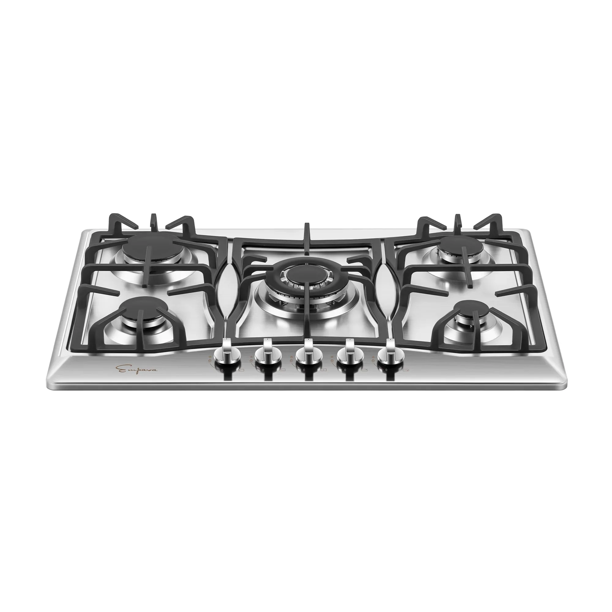 Empava 30-Inch Built-In Natural Gas Stove Cooktop in Stainless Steel (EMPV-30GC21) - Image 3