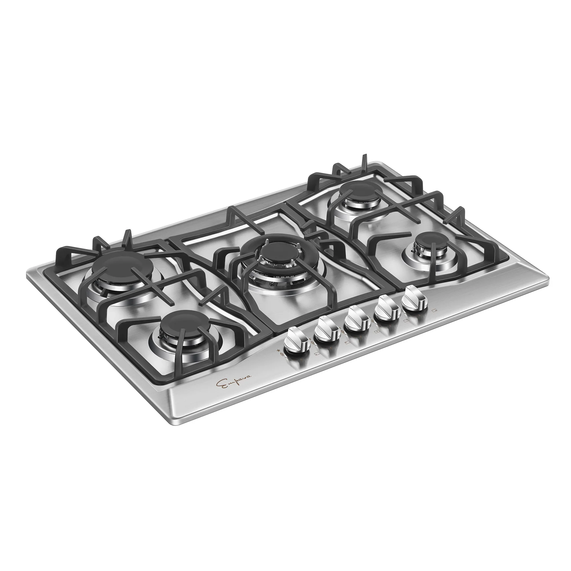 Empava 30-Inch Built-In Natural Gas Stove Cooktop in Stainless Steel (EMPV-30GC21) - Image 4