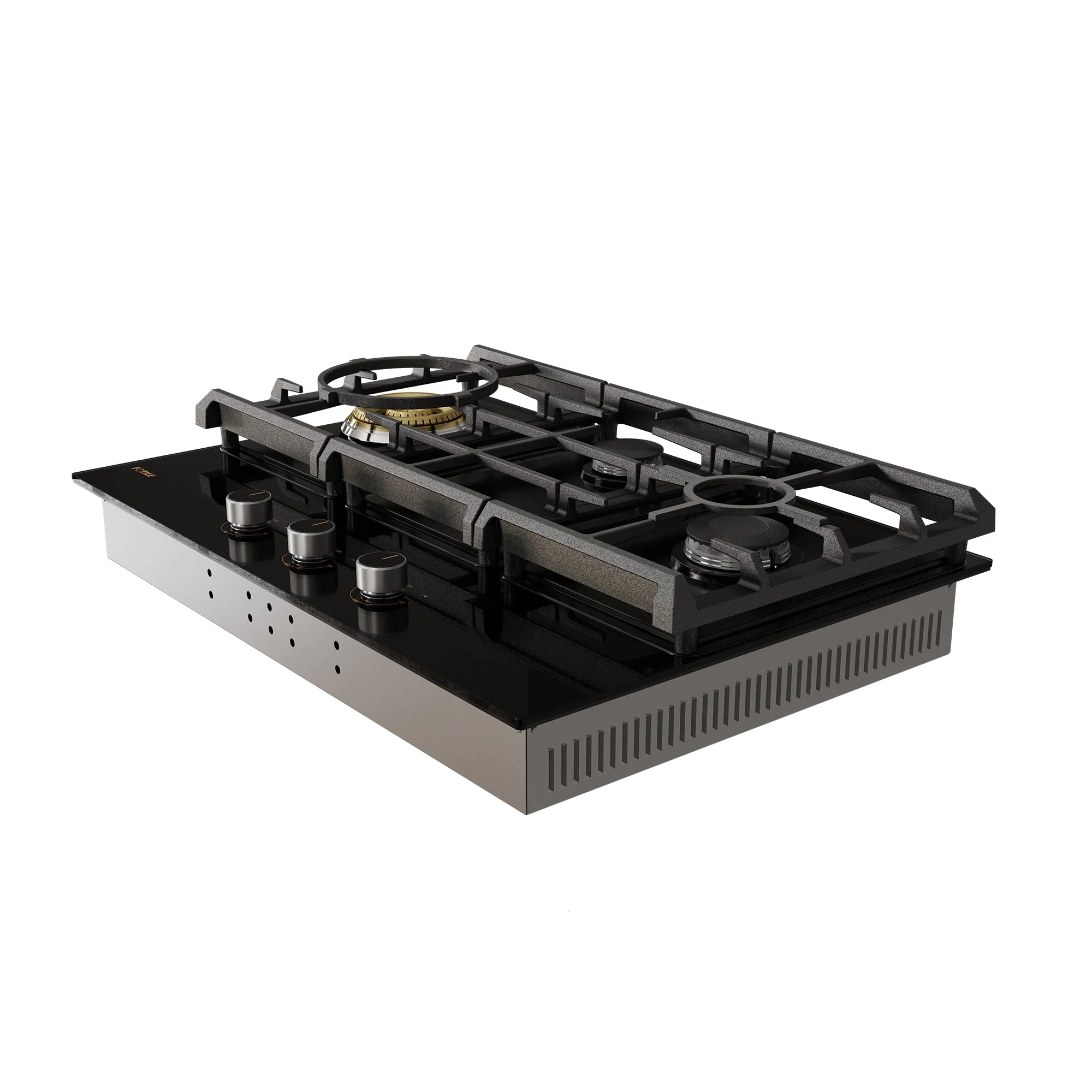 Fotile 30" Tempered Glass Tri-Ring Gas Cooktop (GLG30301) - Image 3