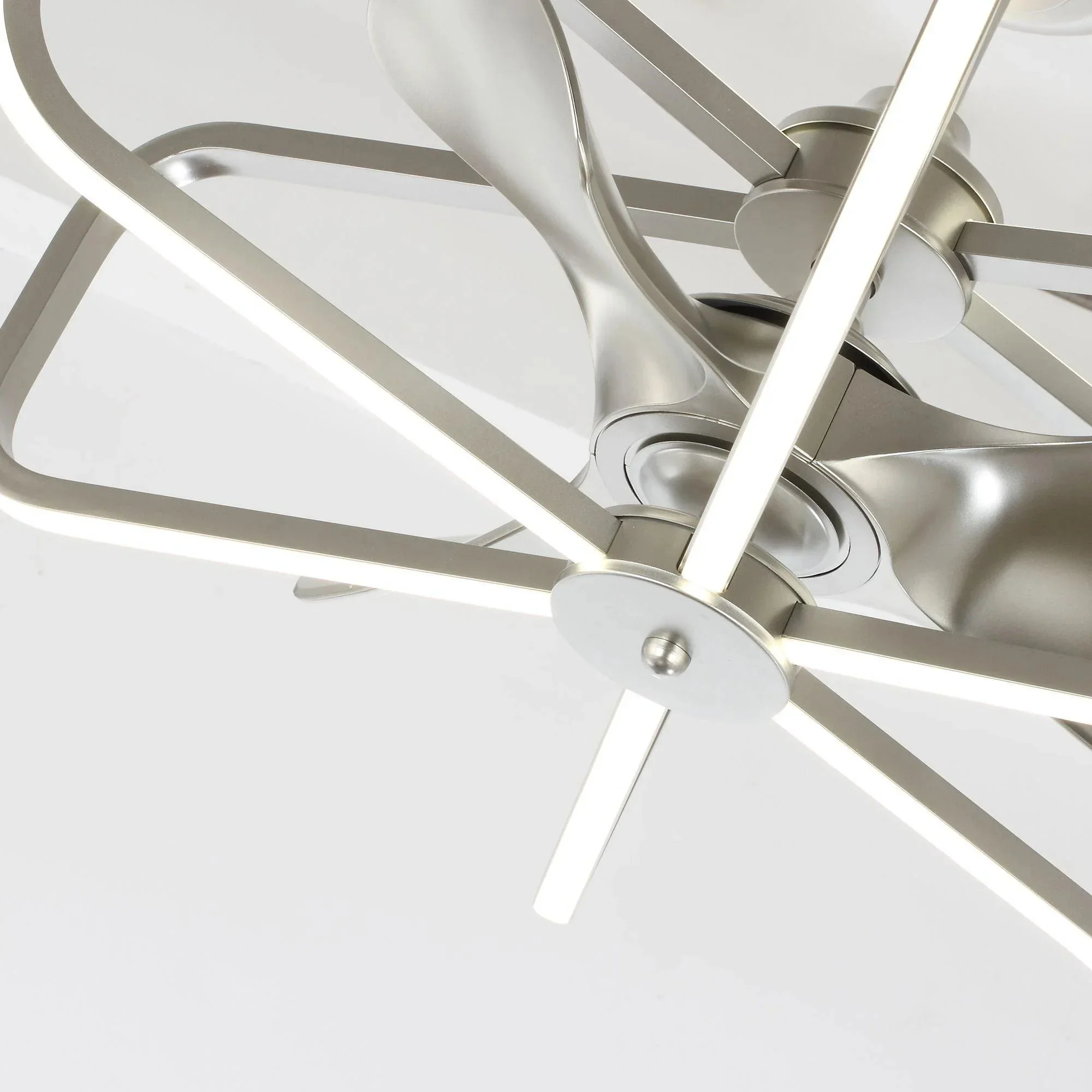 Parrot Uncle 30-Inch Theron Modern DC Motor Downrod Mount Reversible Ceiling Fan with LED Lighting and Remote Control (BBA535406CA110V) - Image 3