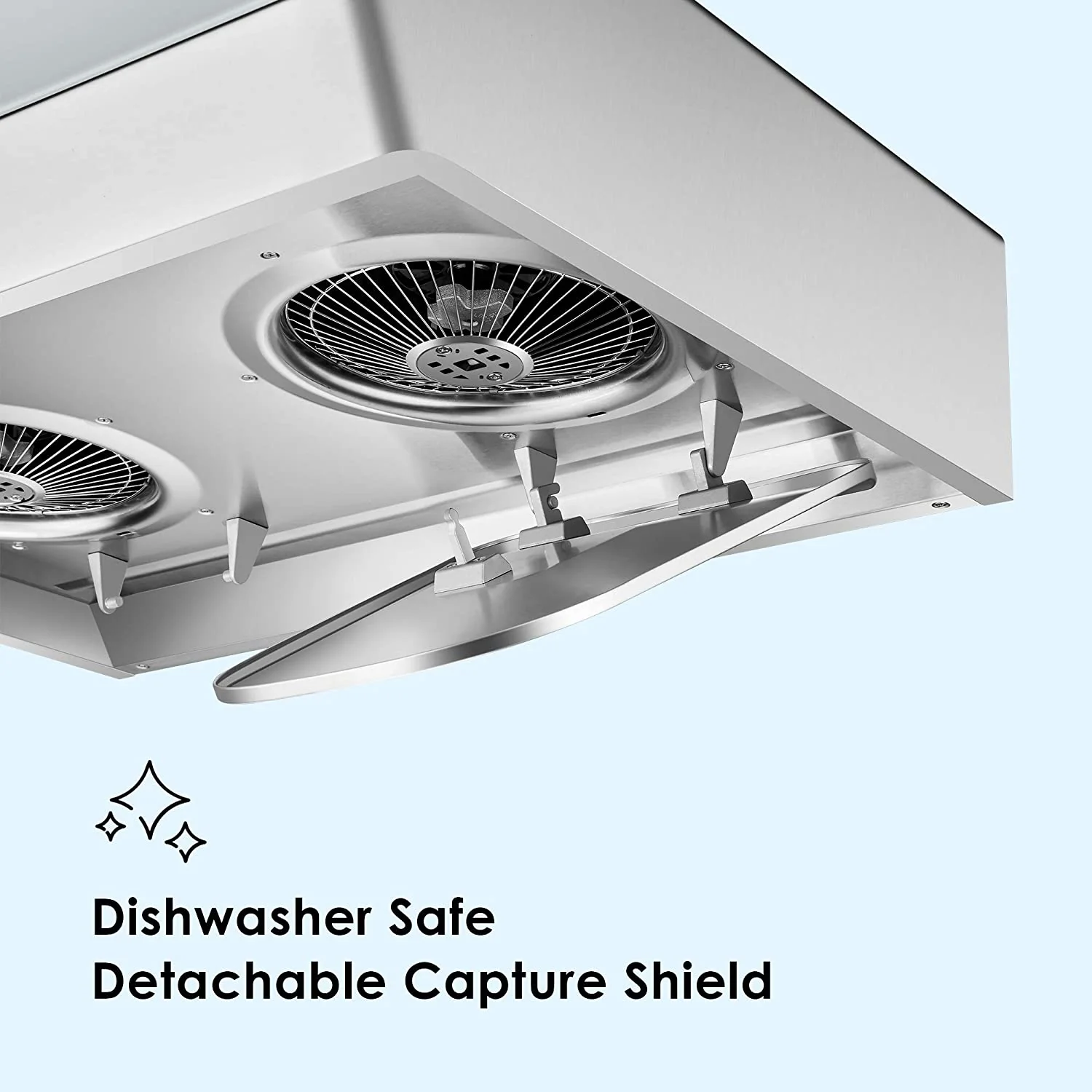 Fotile Pixie Air Series 30-Inch 800 CFM Slim Line Under Cabinet Range Hood with WhisPower Motors and Capture-Shield Technology for Powerful & Quiet Cooking Ventilation (UQS3001) - Image 10