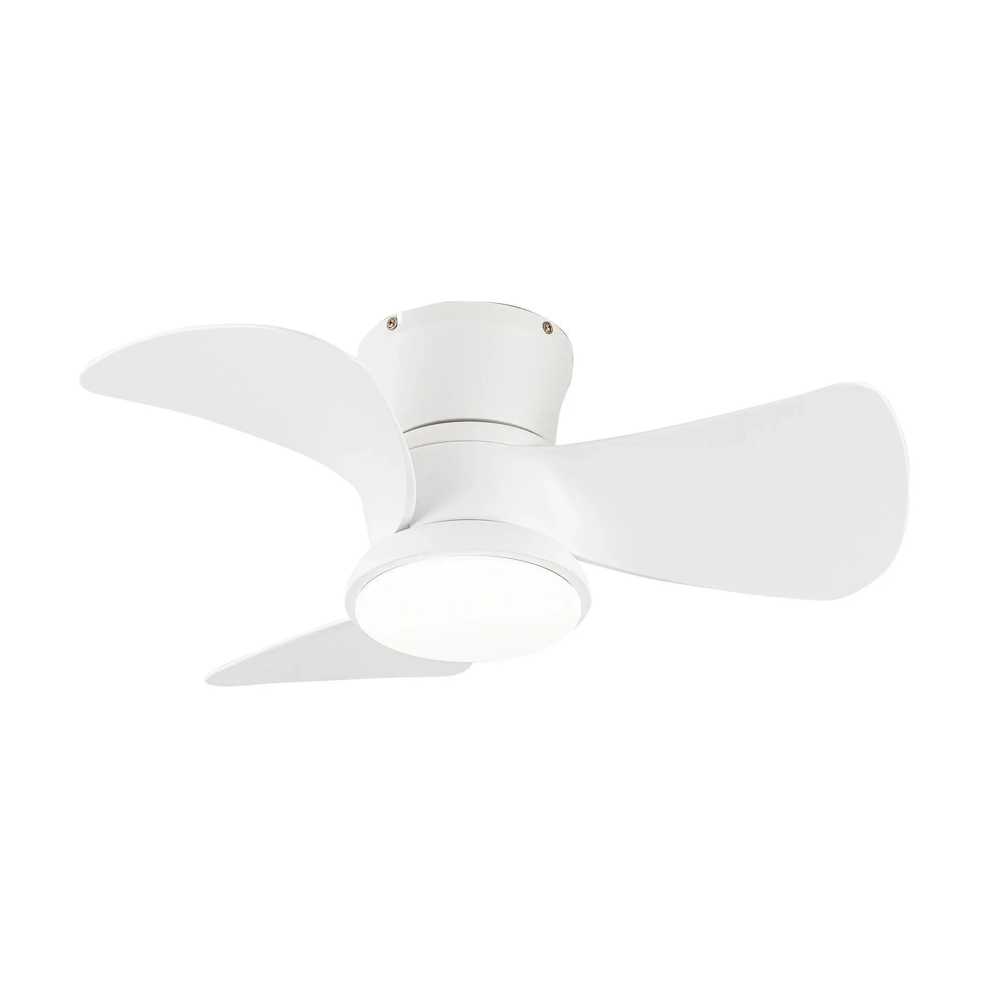 Parrot Uncle 31-Inch Mazon Modern DC Motor Flush Mount Reversible Ceiling Fan with LED Lighting and Remote Control - Image 5
