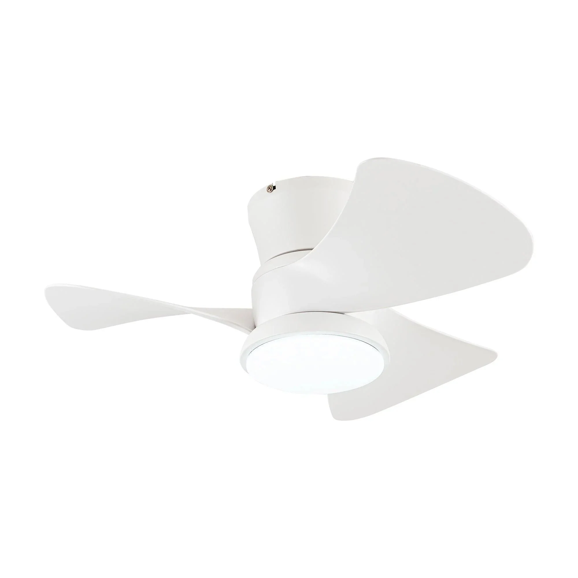 Parrot Uncle 31-Inch Mazon Modern DC Motor Flush Mount Reversible Ceiling Fan with LED Lighting and Remote Control - Image 6