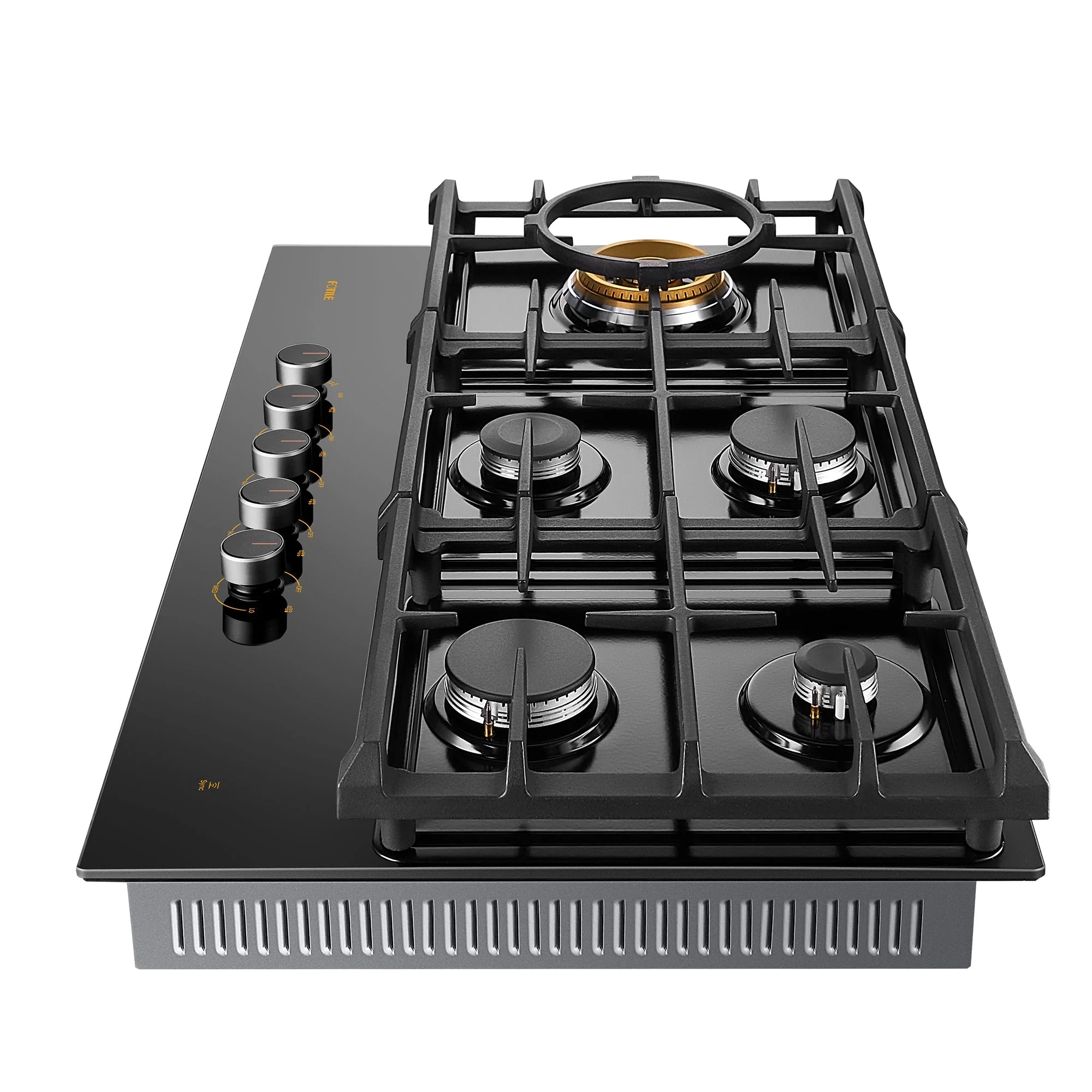 Fotile 36-Inch Anti-Glare Glass Tri-Ring Gas Cooktop (GLG36501 / GLG36501-Y) - Image 10