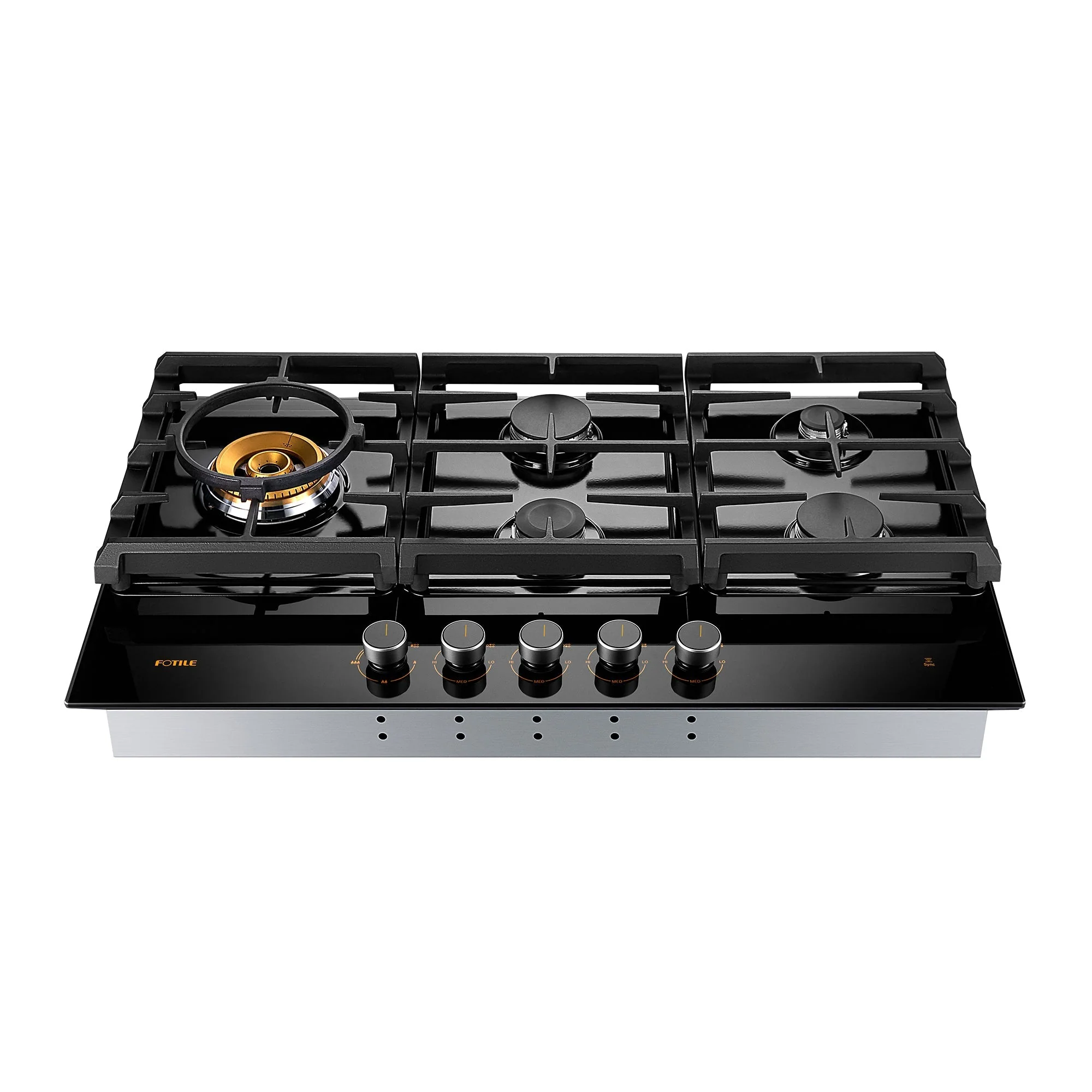 Fotile 36-Inch Anti-Glare Glass Tri-Ring Gas Cooktop (GLG36501 / GLG36501-Y) - Image 8