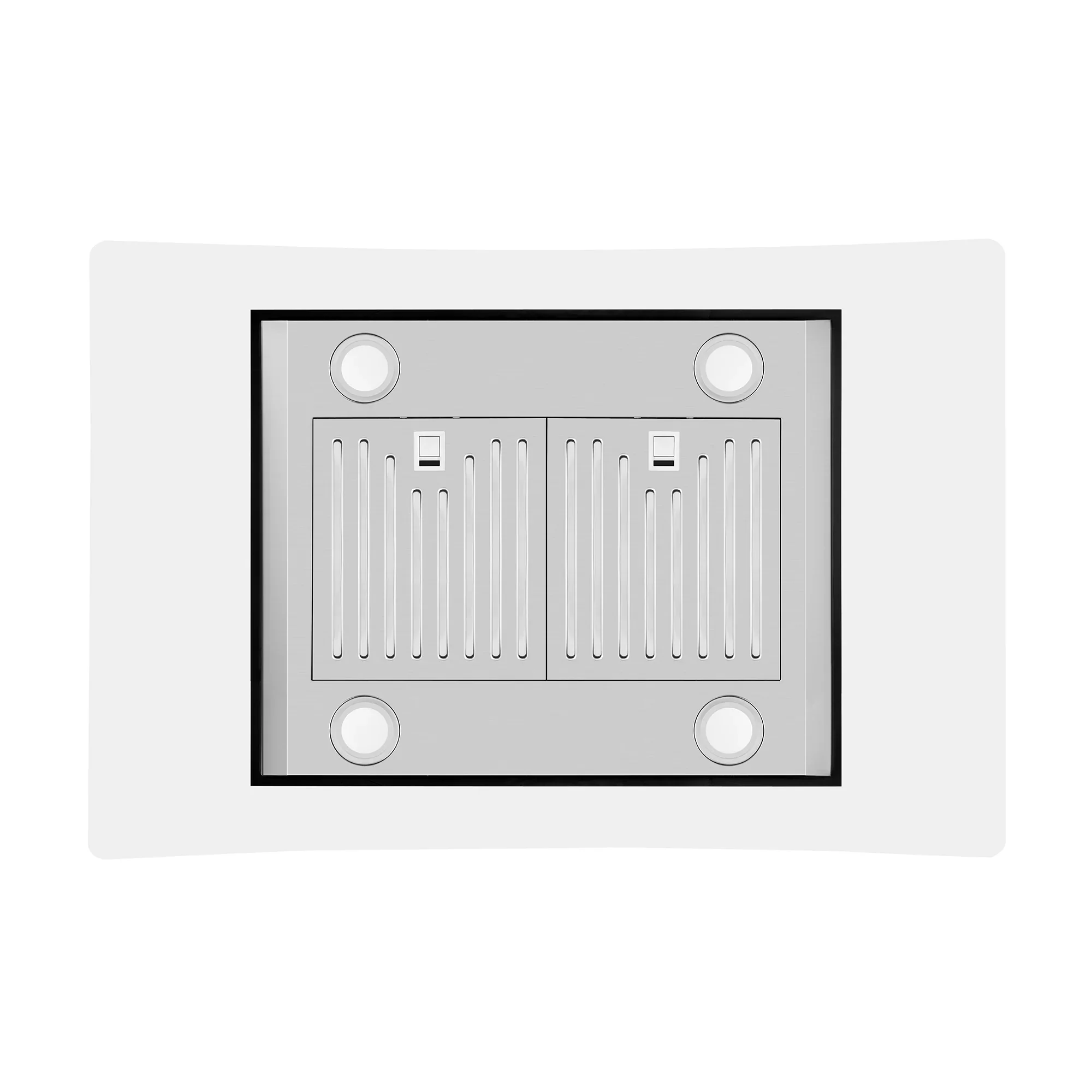 Empava 36-Inch 400 CFM Kitchen Island Wall Mount Ducted Range Hood (EMPV-36RH09) - Image 10