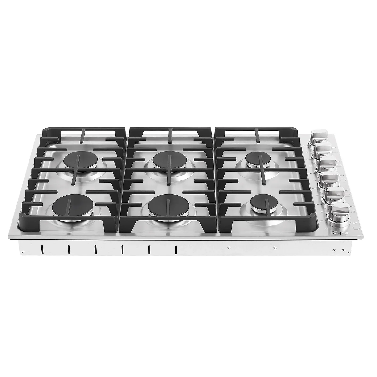 Empava 36-Inch Built-In Natural Gas Cooktop in Stainless Steel (EMPV-36GC34) - Image 3