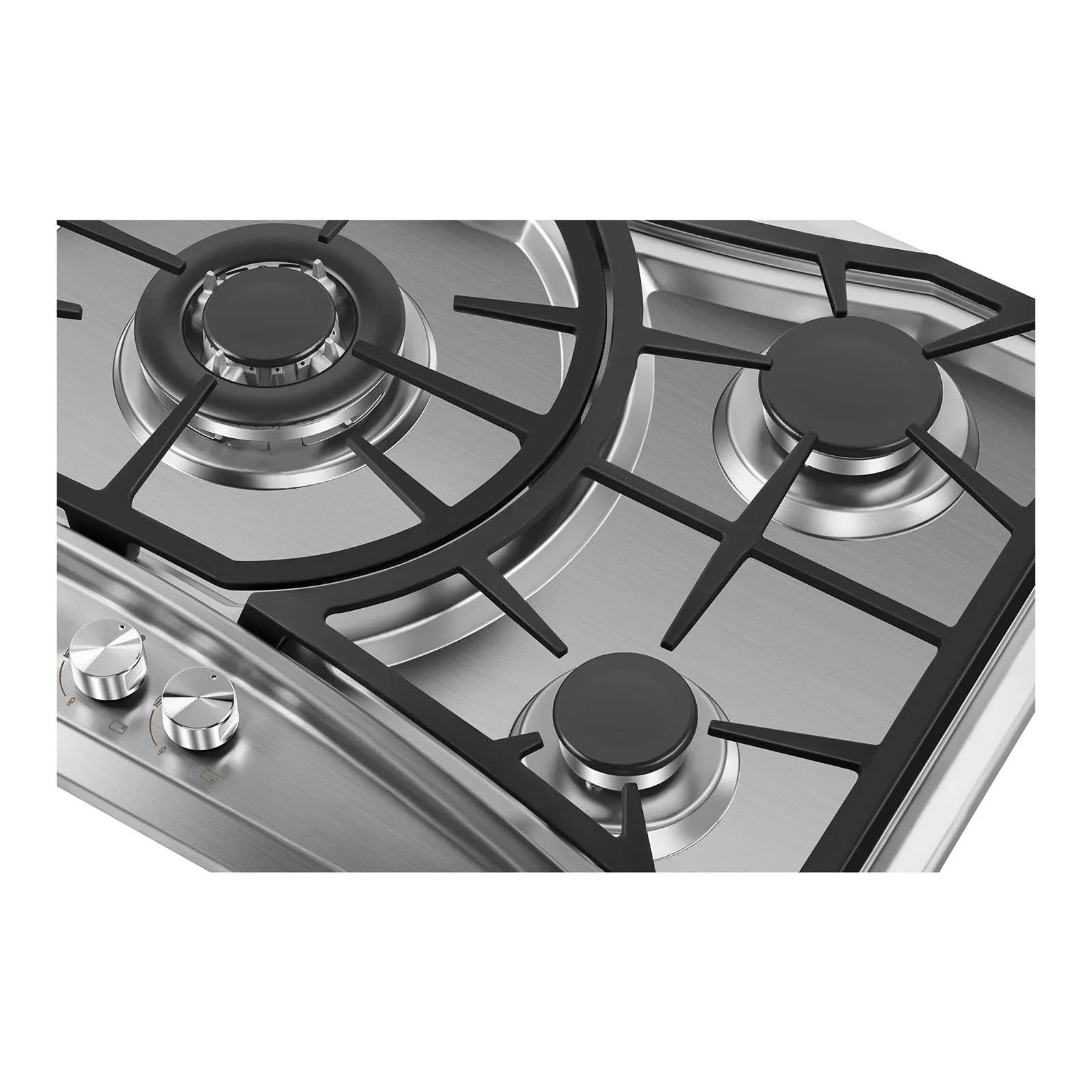 Empava 36-Inch Built-In Natural Gas Cooktops in Stainless Steel (EMPV-36GC22) - Image 5