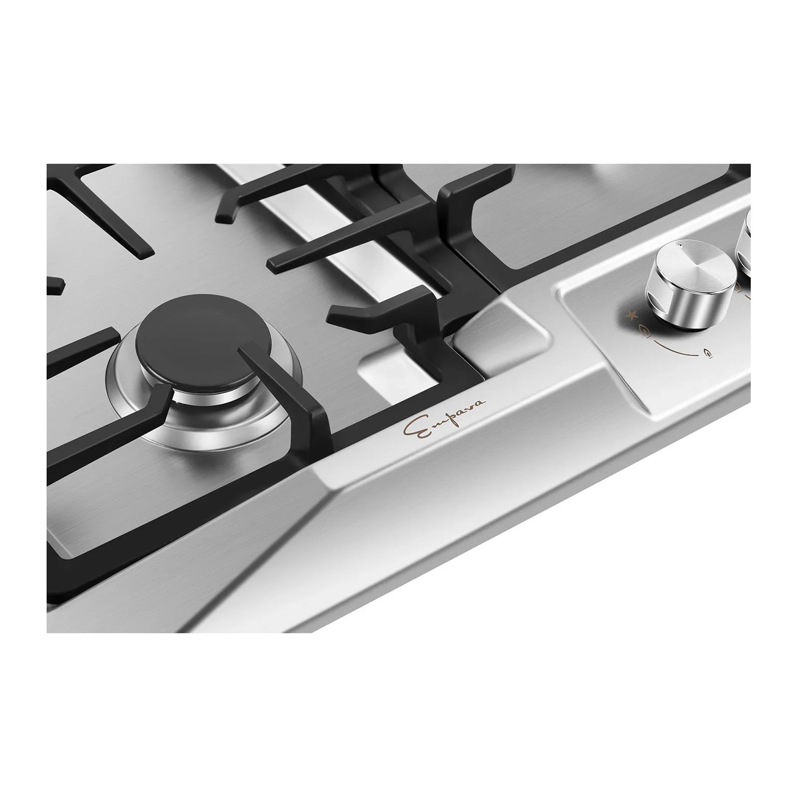 Empava 36-Inch Built-In Natural Gas Cooktops in Stainless Steel (EMPV-36GC23) - Image 5