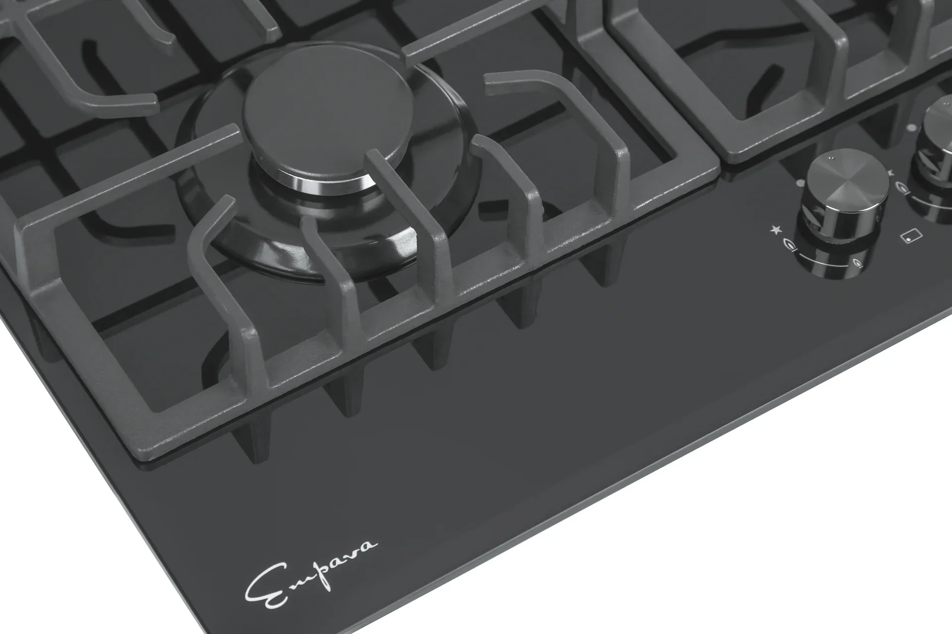 Empava 36-Inch Built-In Natural Gas Cooktops in Black (EMPV-36GC27) - Image 7