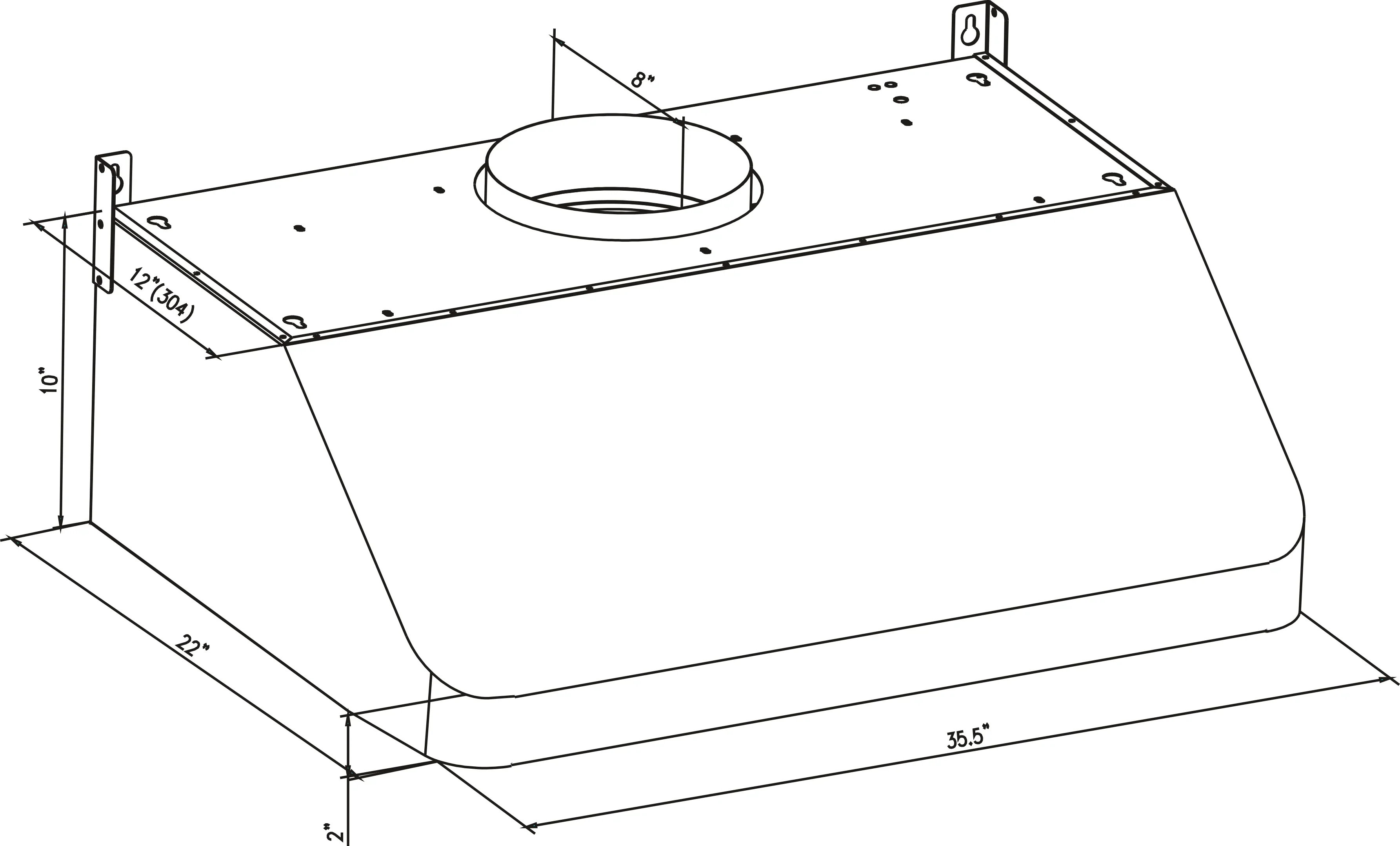 Empava 36-Inch 500 CFM Ducted Under Cabinet Range Hood (EMPV-36RH02) - Image 8