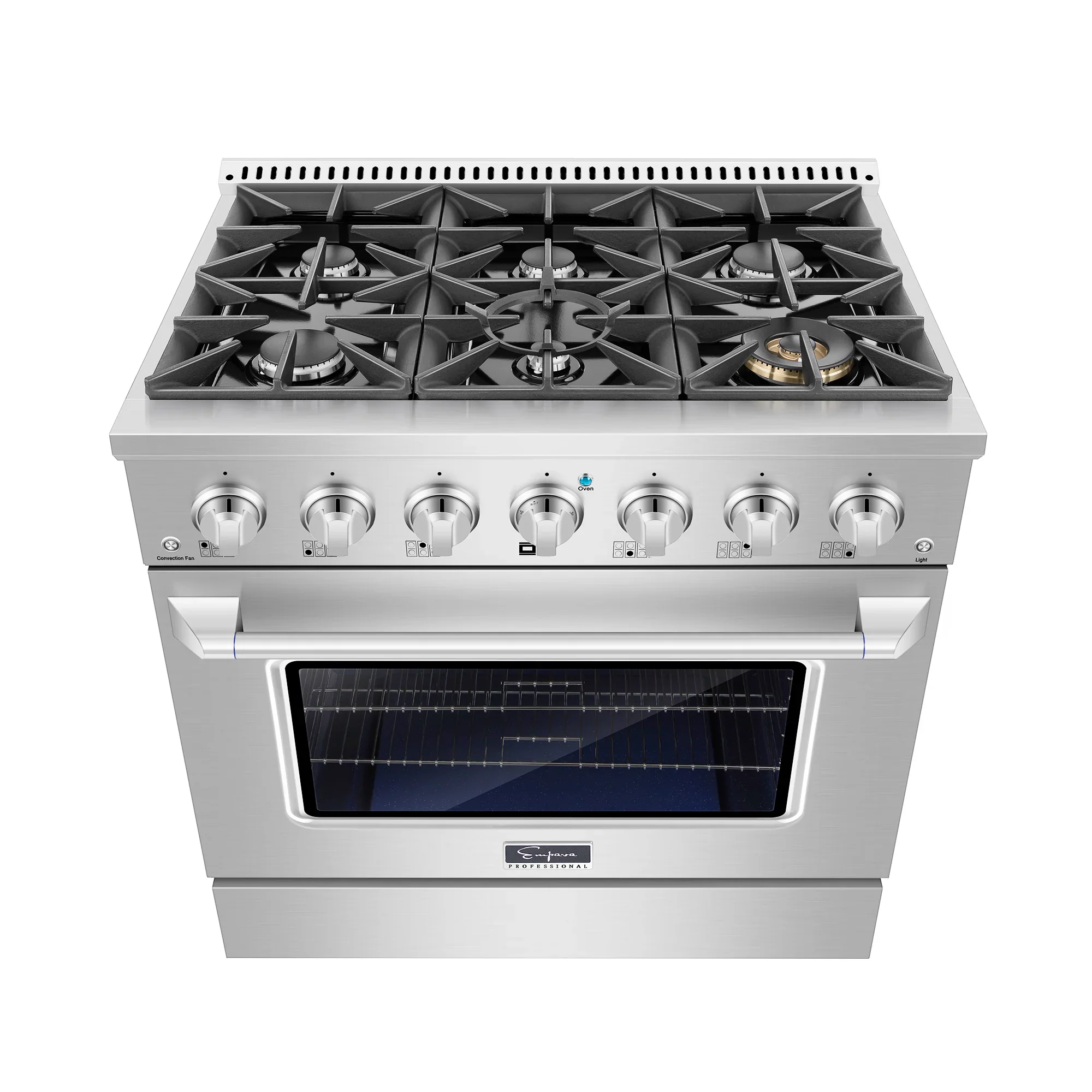 Empava 36-Inch Pro-Style Slide-In Single Oven Gas Range (EMPV-36GR08) - Image 3