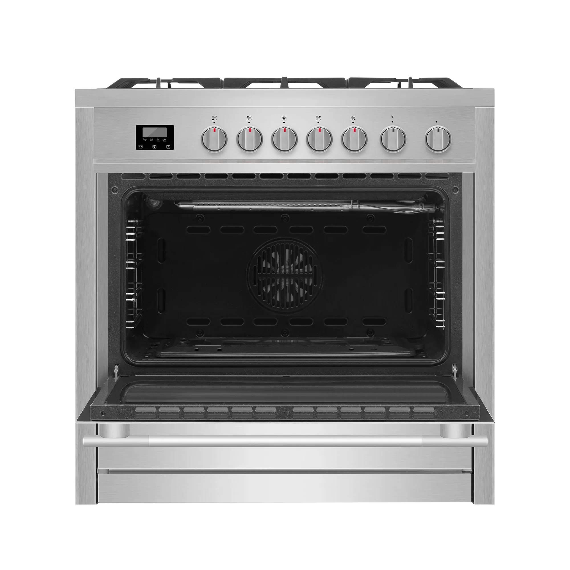 Empava 36-Inch Freestanding Gas Range in Stainless Steel (EMPV-36GR01) - Image 5