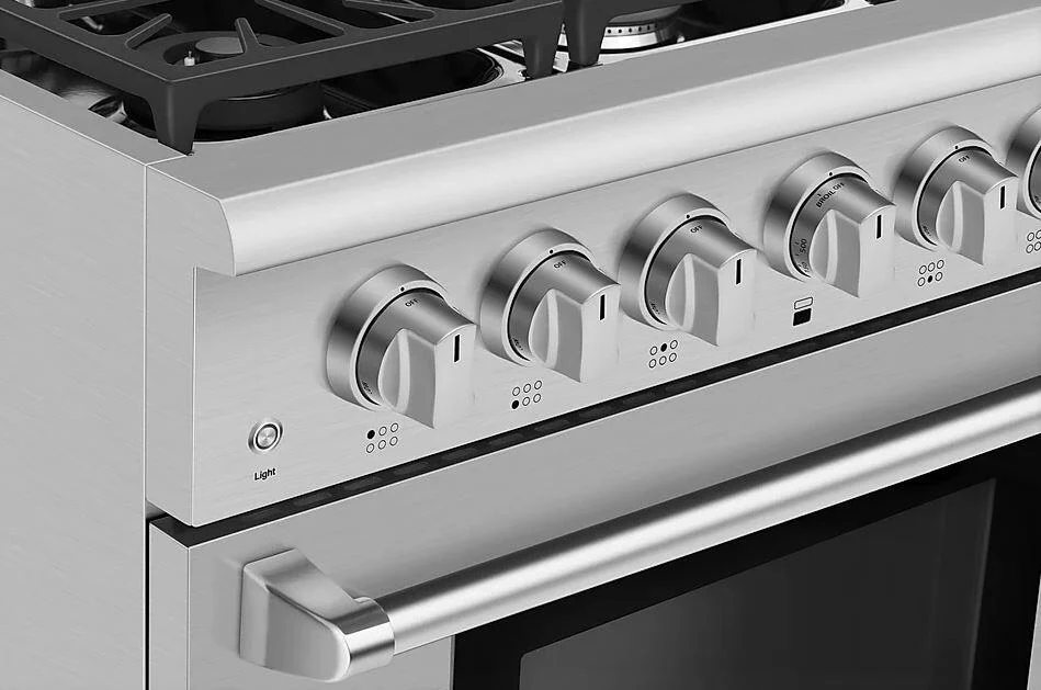 Empava 36-Inch Slide-In Single Oven Gas Range in Stainless Steel  (EMPV-36GR04) - Image 6