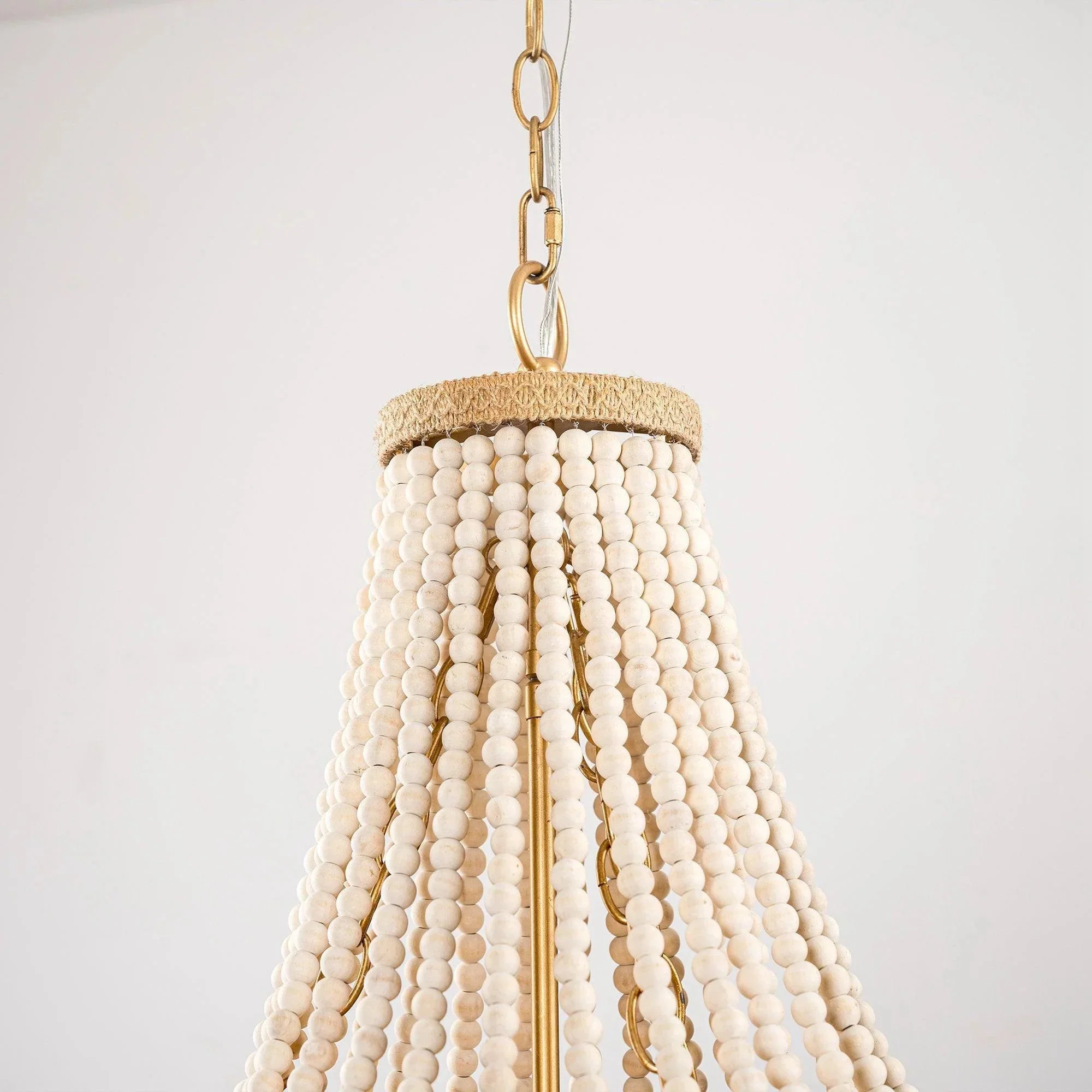 Parrot Uncle 4-Light Golden Farmhouse Dry Rated Chandelier (BBW9738-4) - Image 10