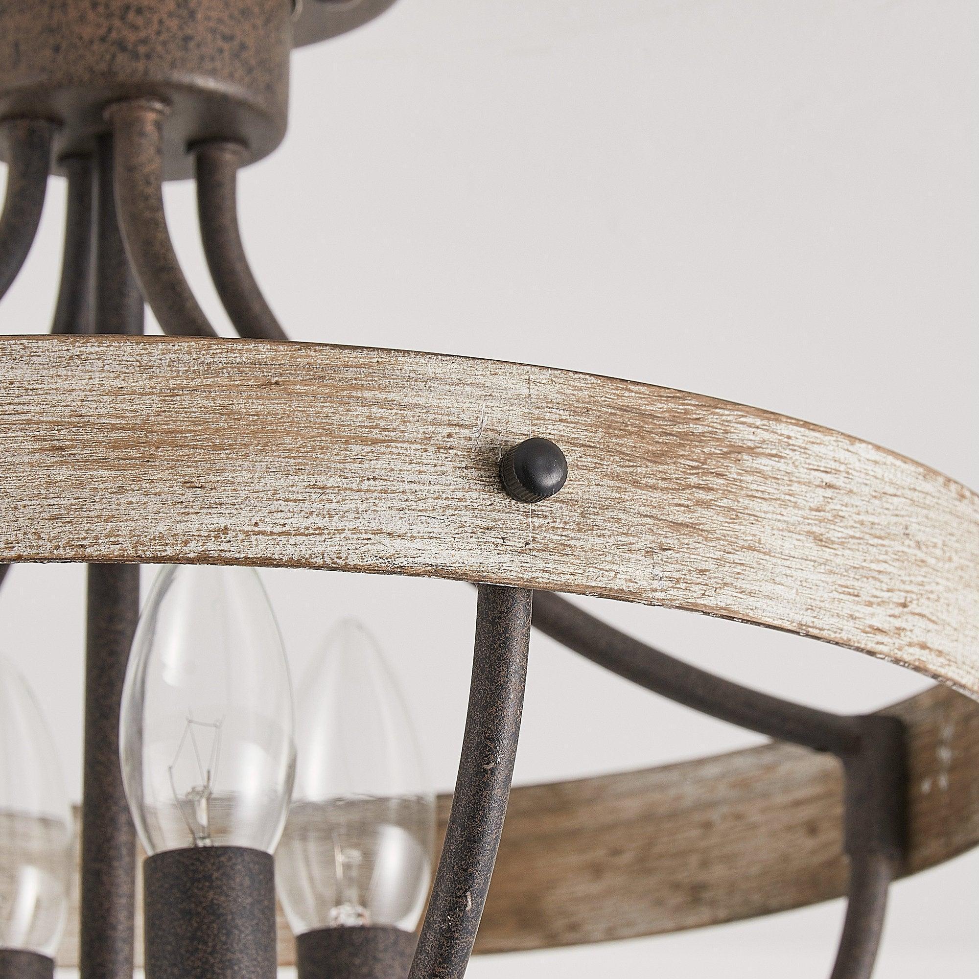 Parrot Uncle 4-Light Industrial Ceiling Light (BBW9128-4110V) - Image 7