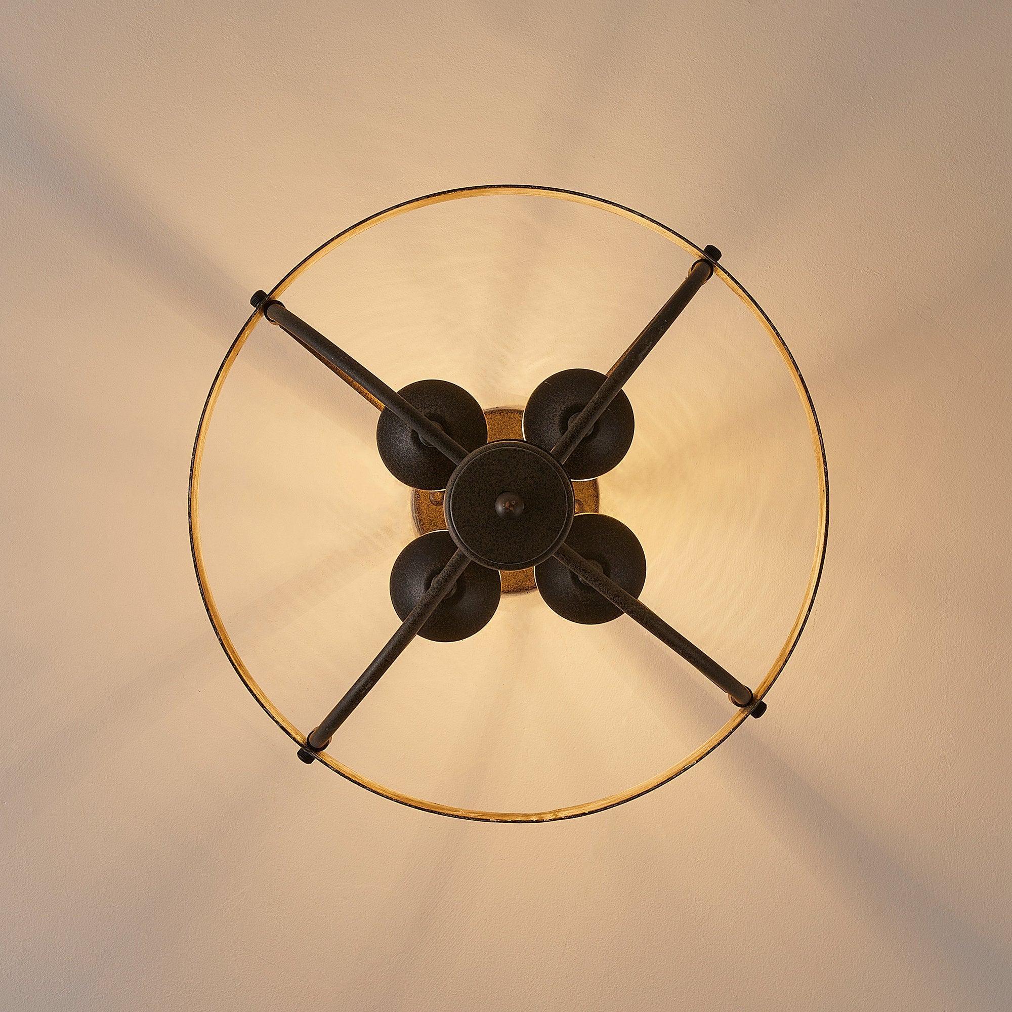 Parrot Uncle 4-Light Industrial Ceiling Light (BBW9128-4110V) - Image 8